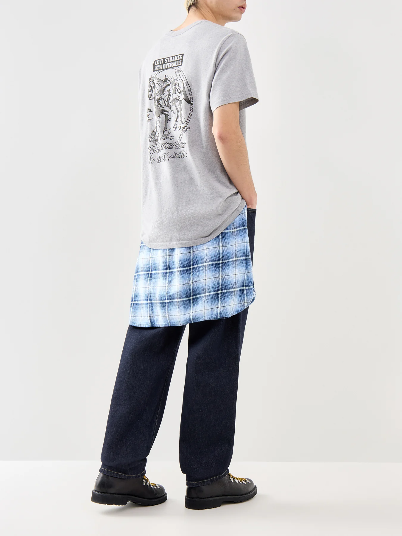 Relaxed Fit Graphic T-Shirt Grey - Image 2