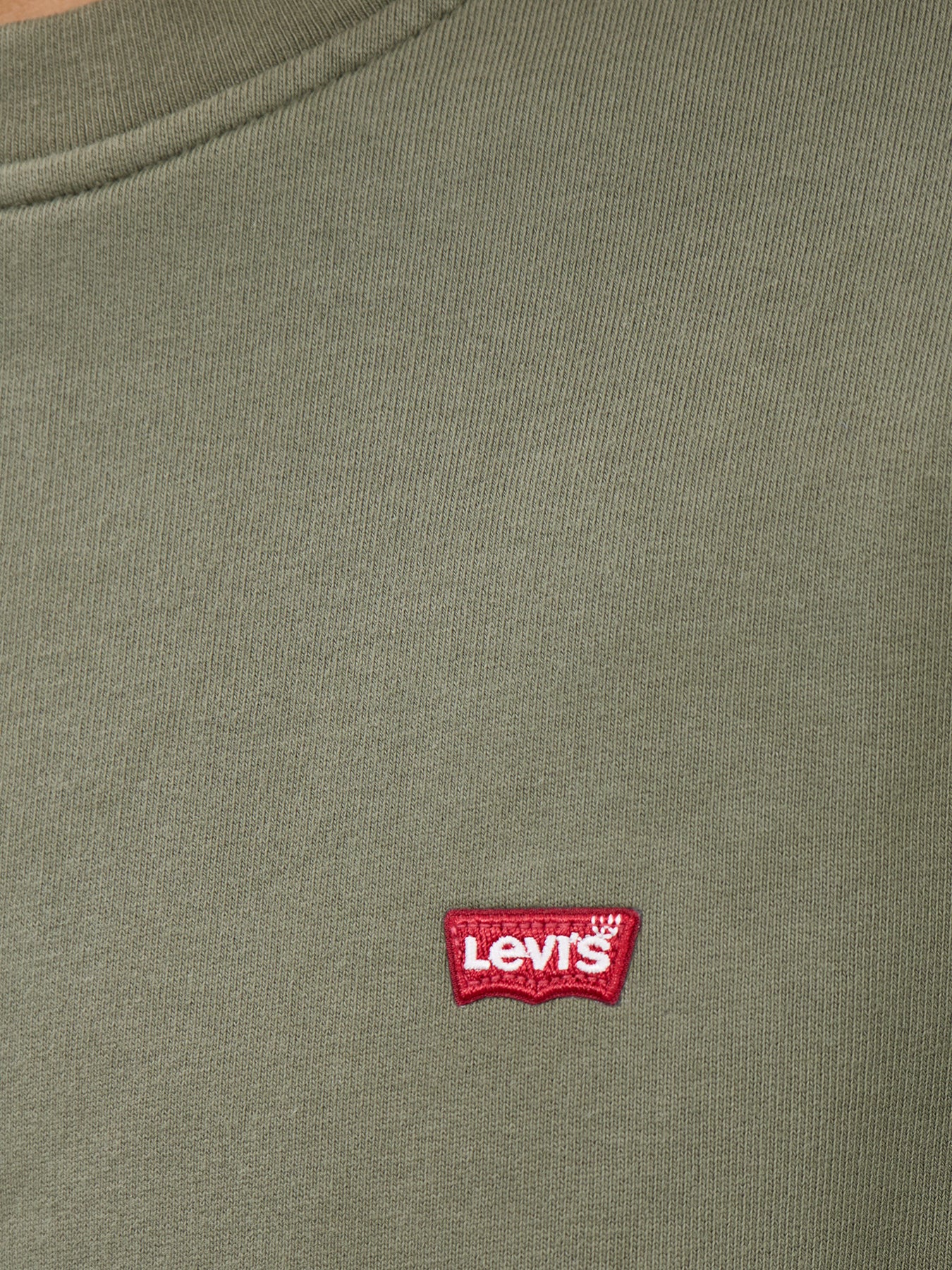 Cotton Olive Housemark Logo Crewneck - Image 3
