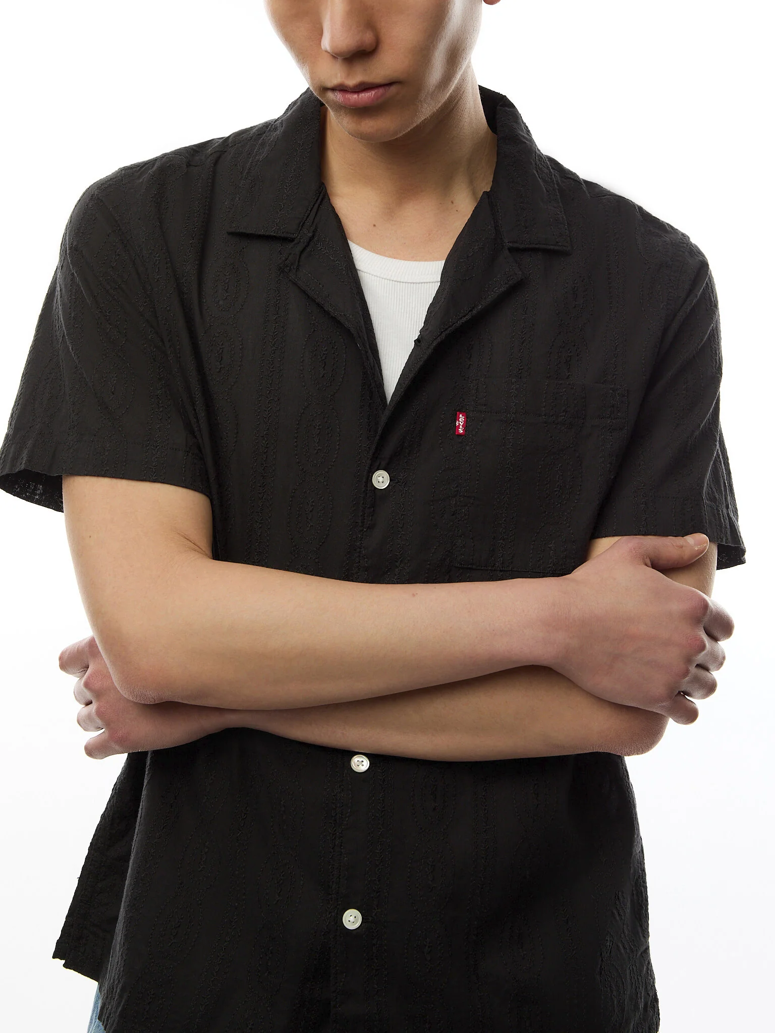 The Sunset Camp Texture Shortsleeve Shirt - Image 3