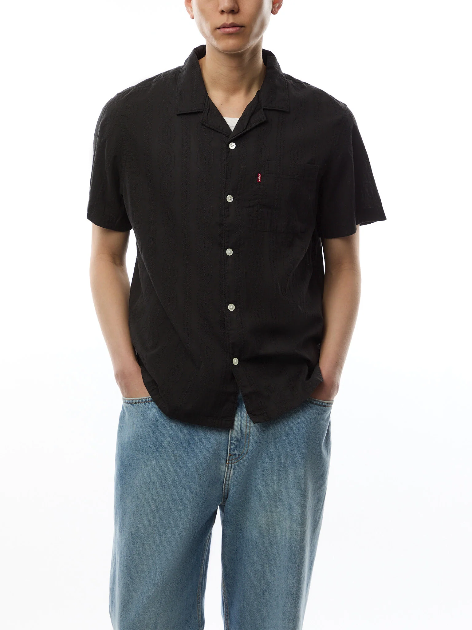 The Sunset Camp Texture Shortsleeve Shirt - Image 4