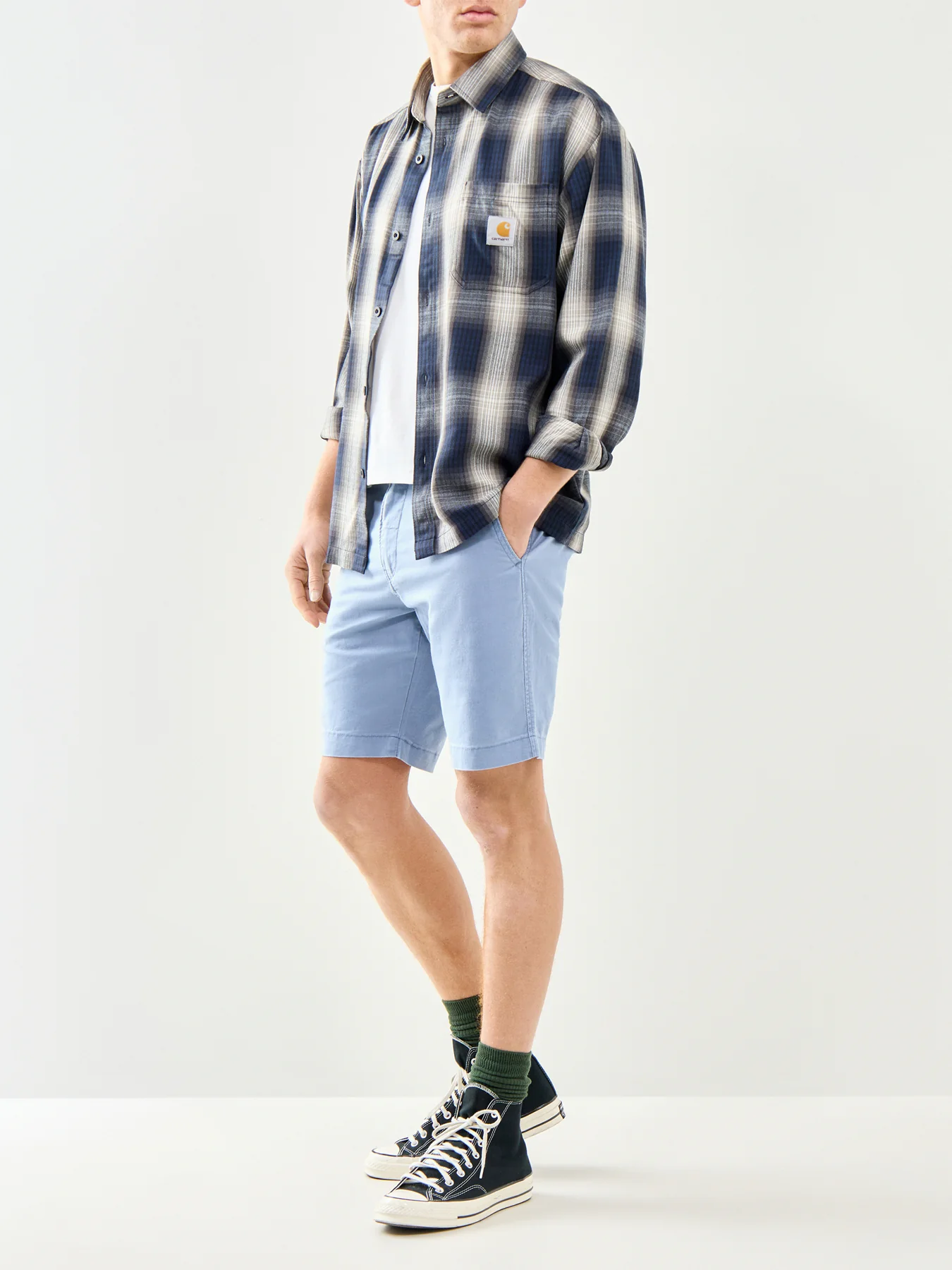 Chino Shorts Blue - Image 2