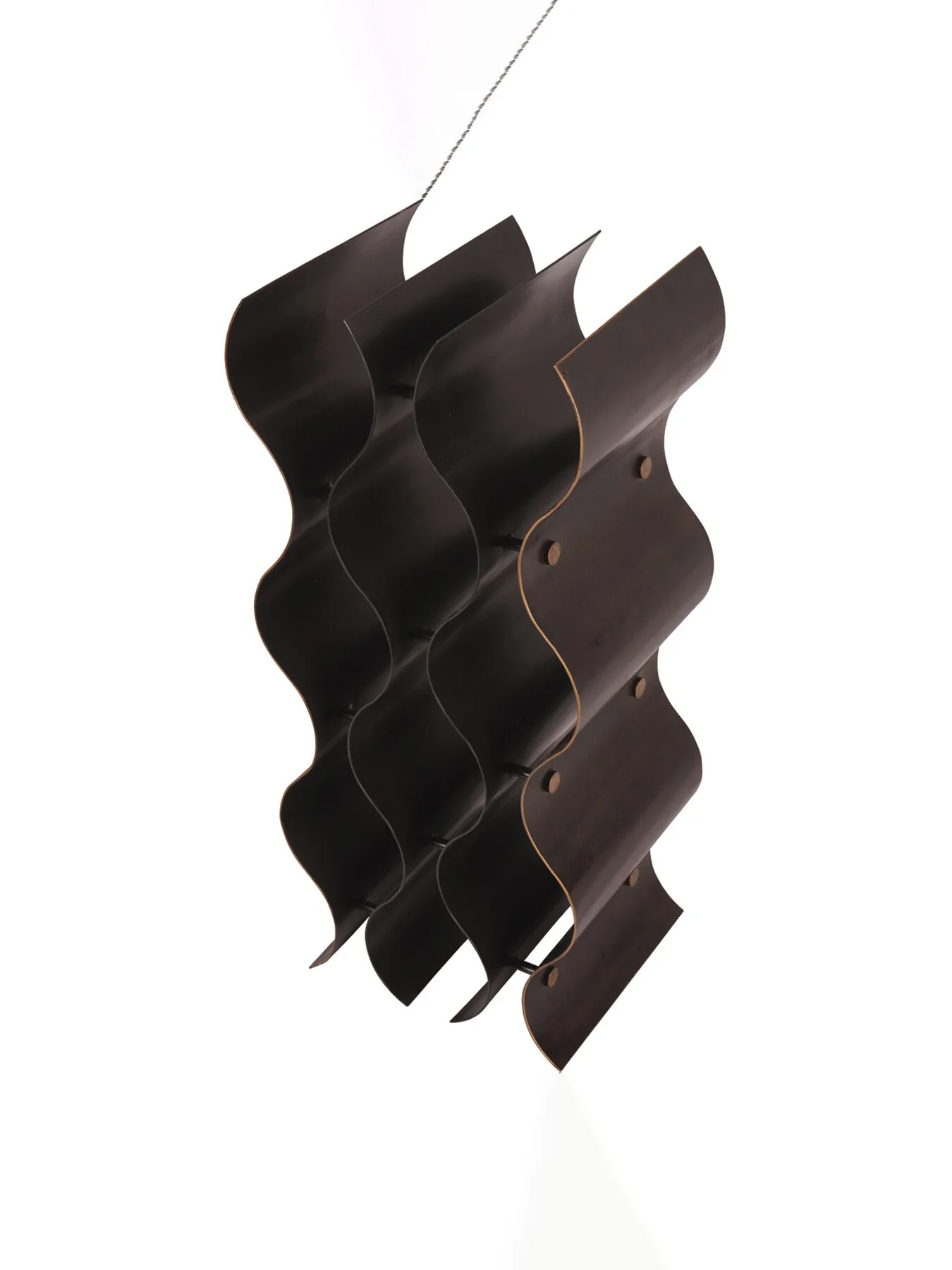 Stamford Vintage 9 Bottle Wine Rack - Image 4