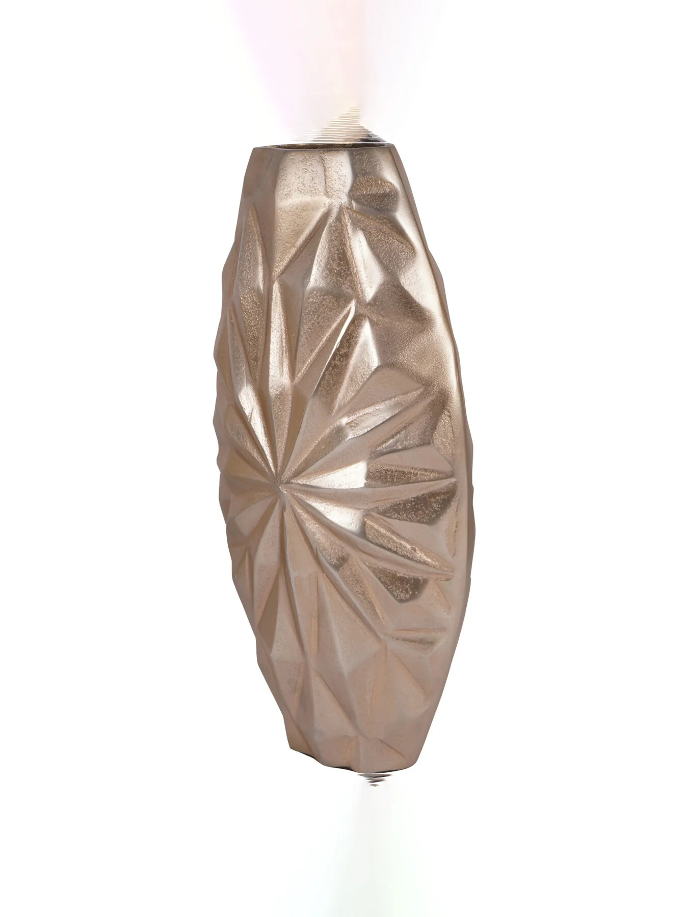 Hatton Cast Aluminium Vase 40cm - Image 3