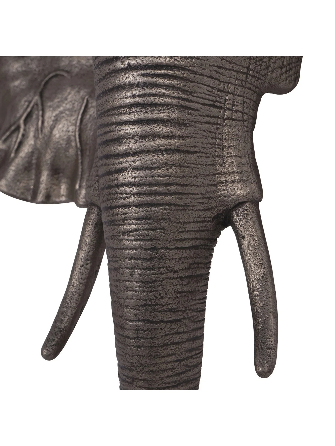 Kariba Cast Aluminium Elephant Wall Art - Image 4