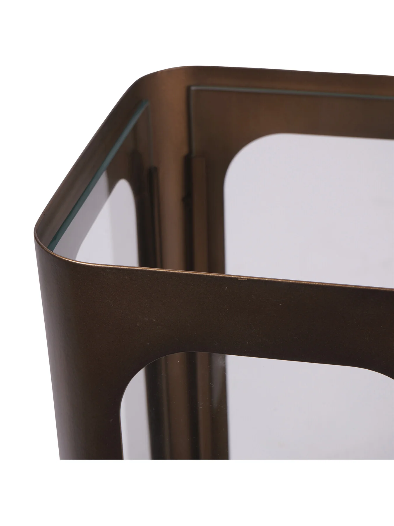 Thorpe Metal and Glass Hurricane Large 78cm - Image 4