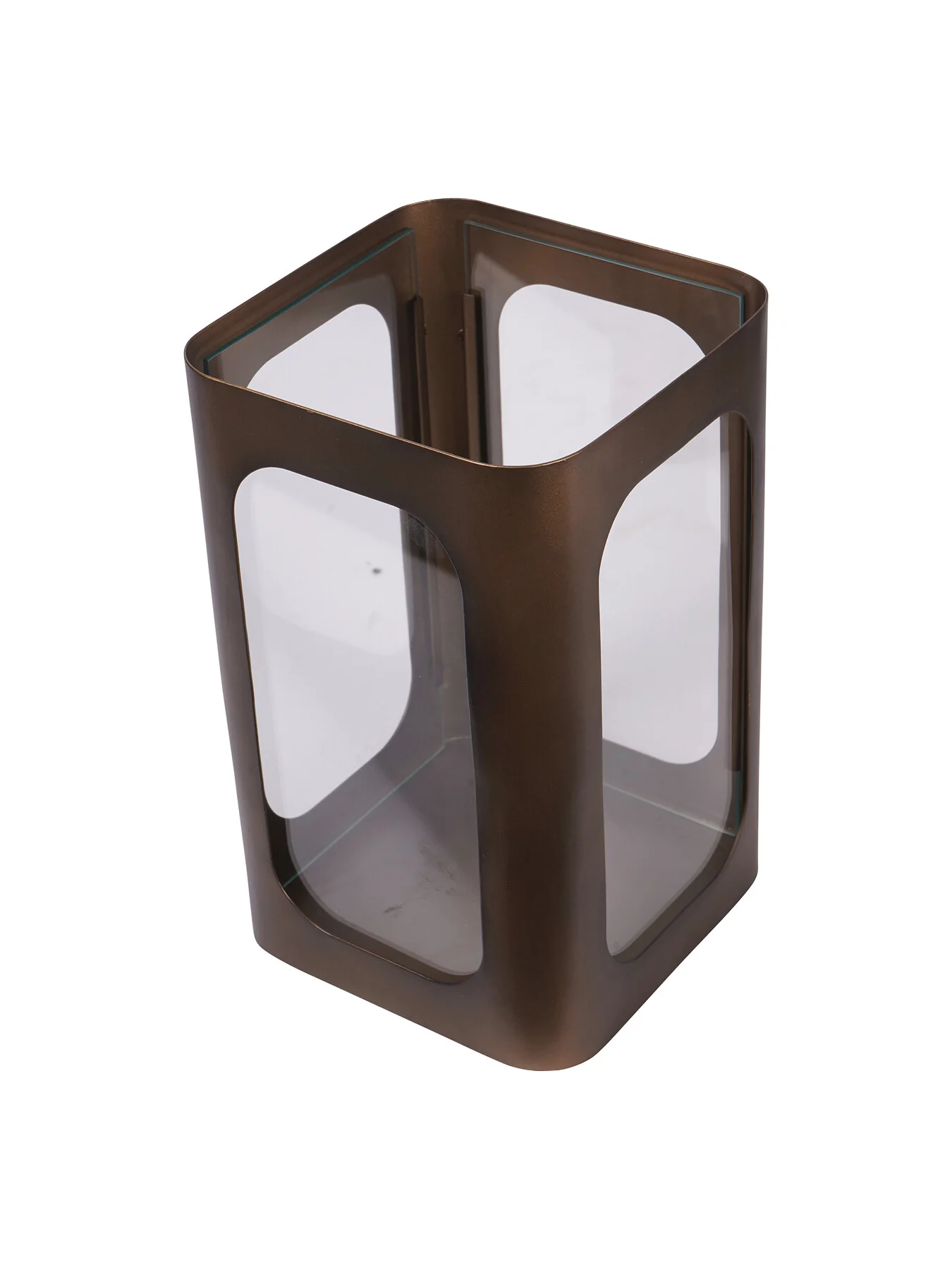 Thorpe Metal and Glass Hurricane Small 28cm - Image 3