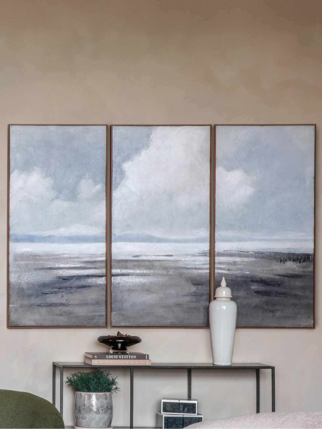Hazy Horizons Framed  Wall Art Set of Three - Image 2