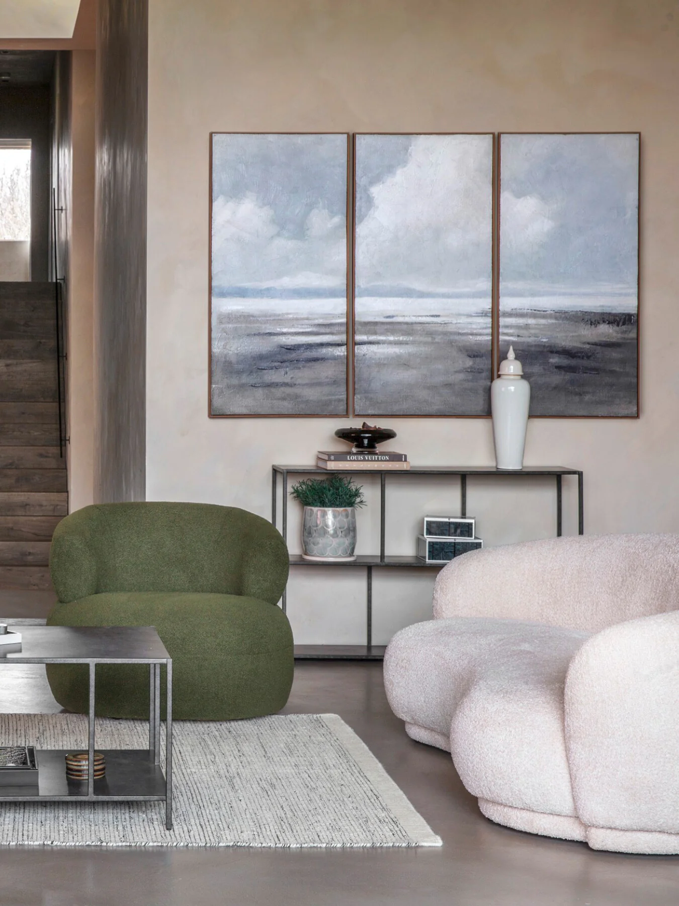 Hazy Horizons Framed  Wall Art Set of Three - Image 3