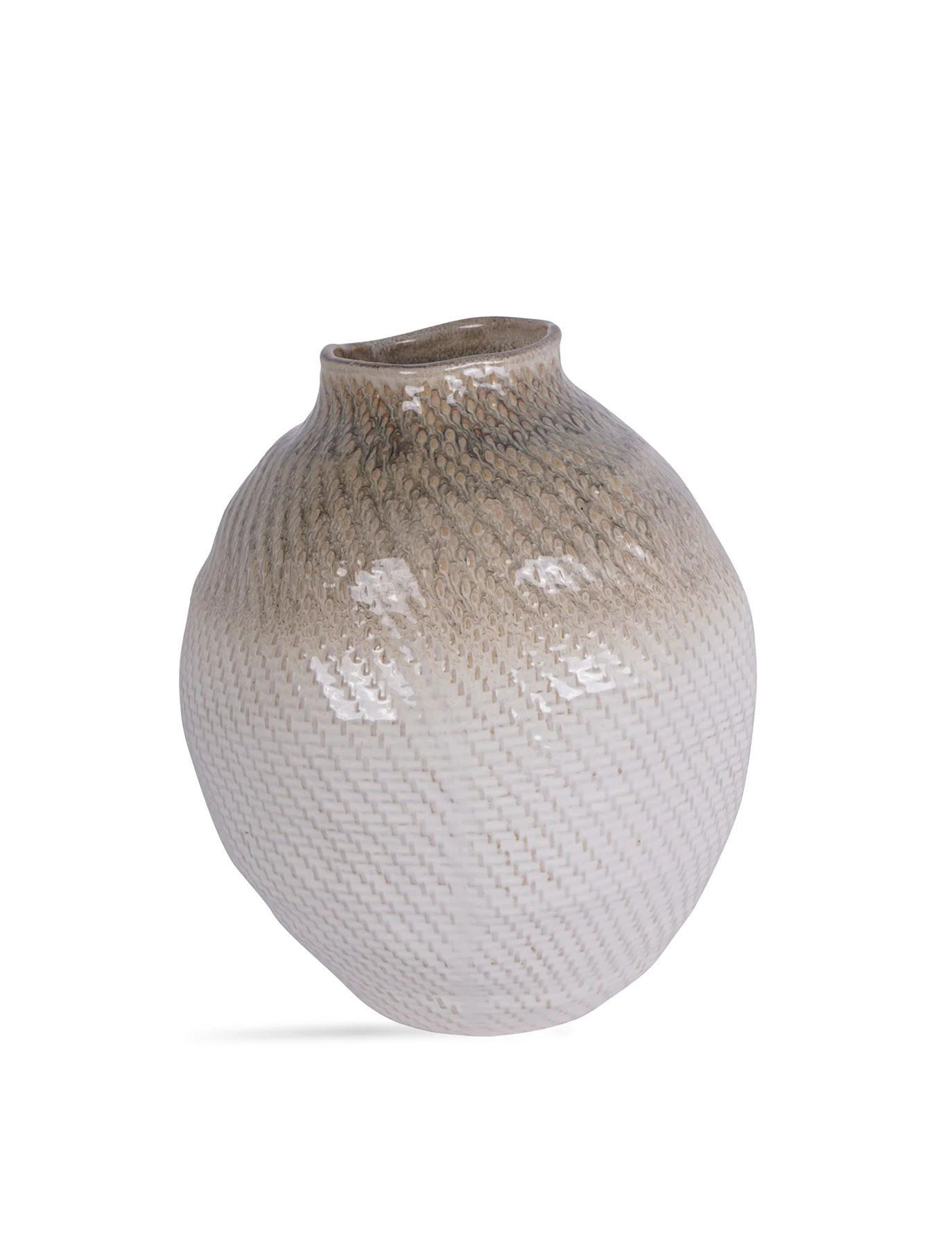 Ceramic Woven Vase Large