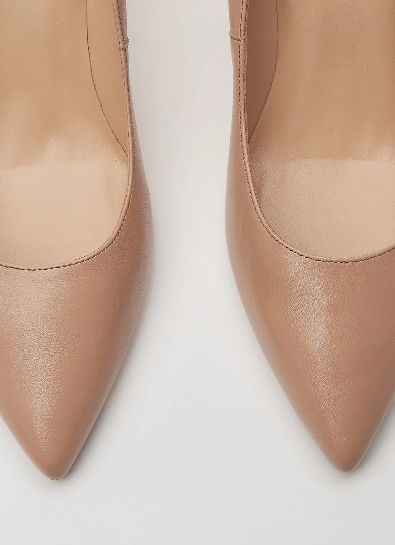 Floret Nappa Leather Closed Courts - Image 3