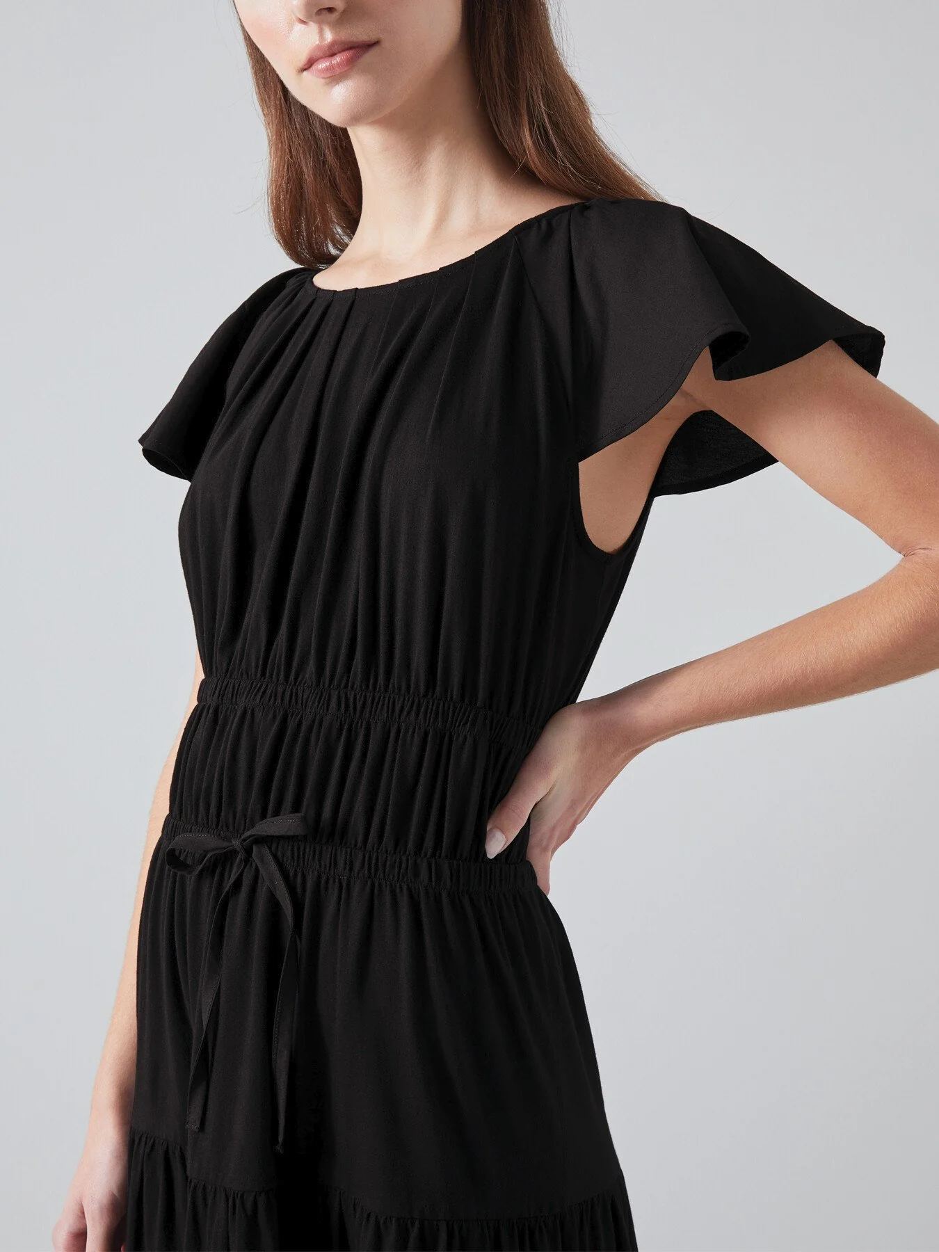 Carla Cotton-Lenzing™ Ecovero™ Viscose Maxi Dres - Image 3