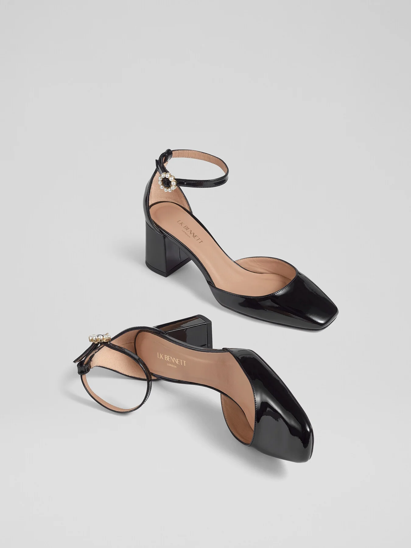 Darling Patent Leather D'orsay Courts - Image 3
