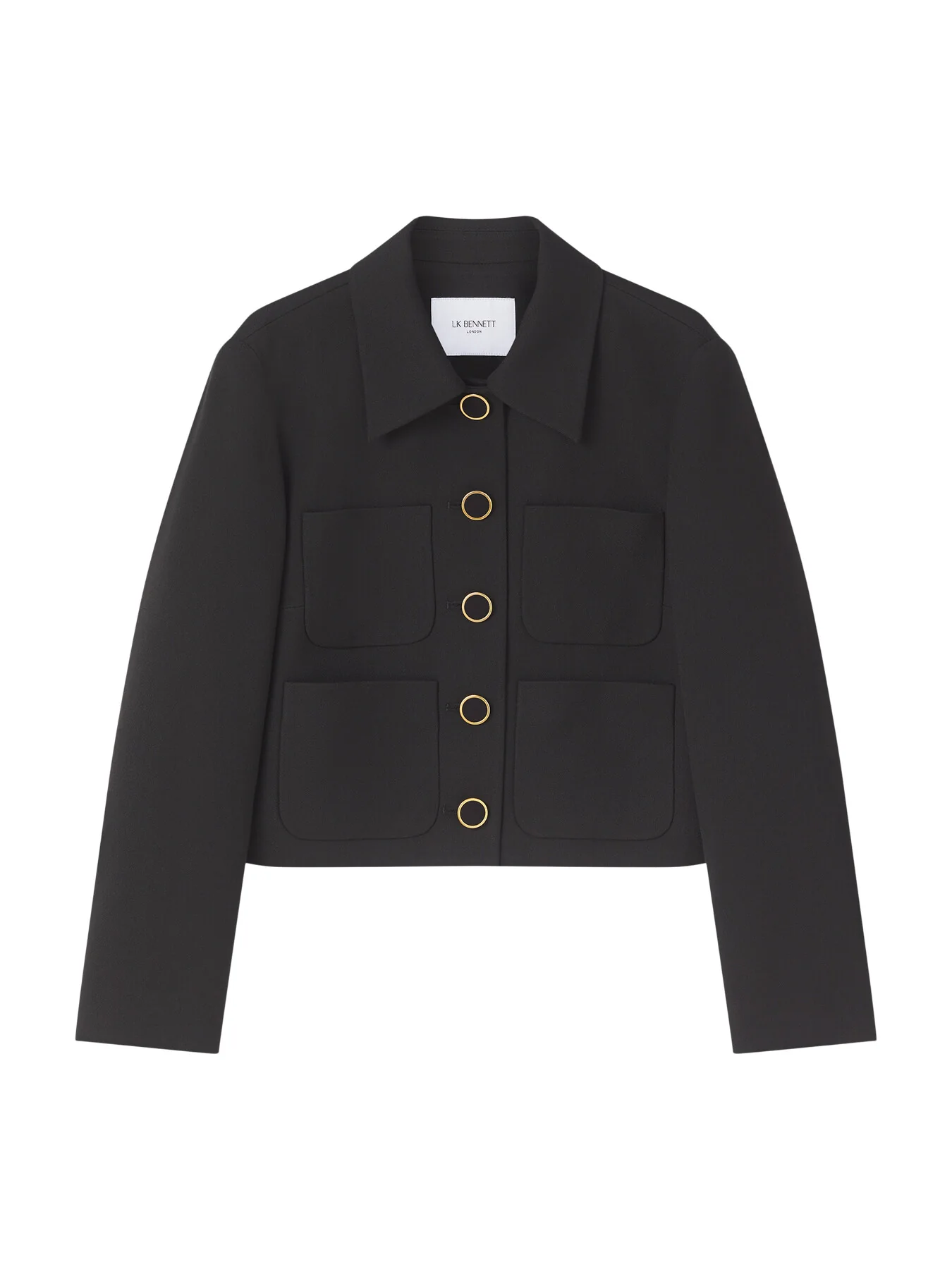 Halina Jacket With Gold Buttons