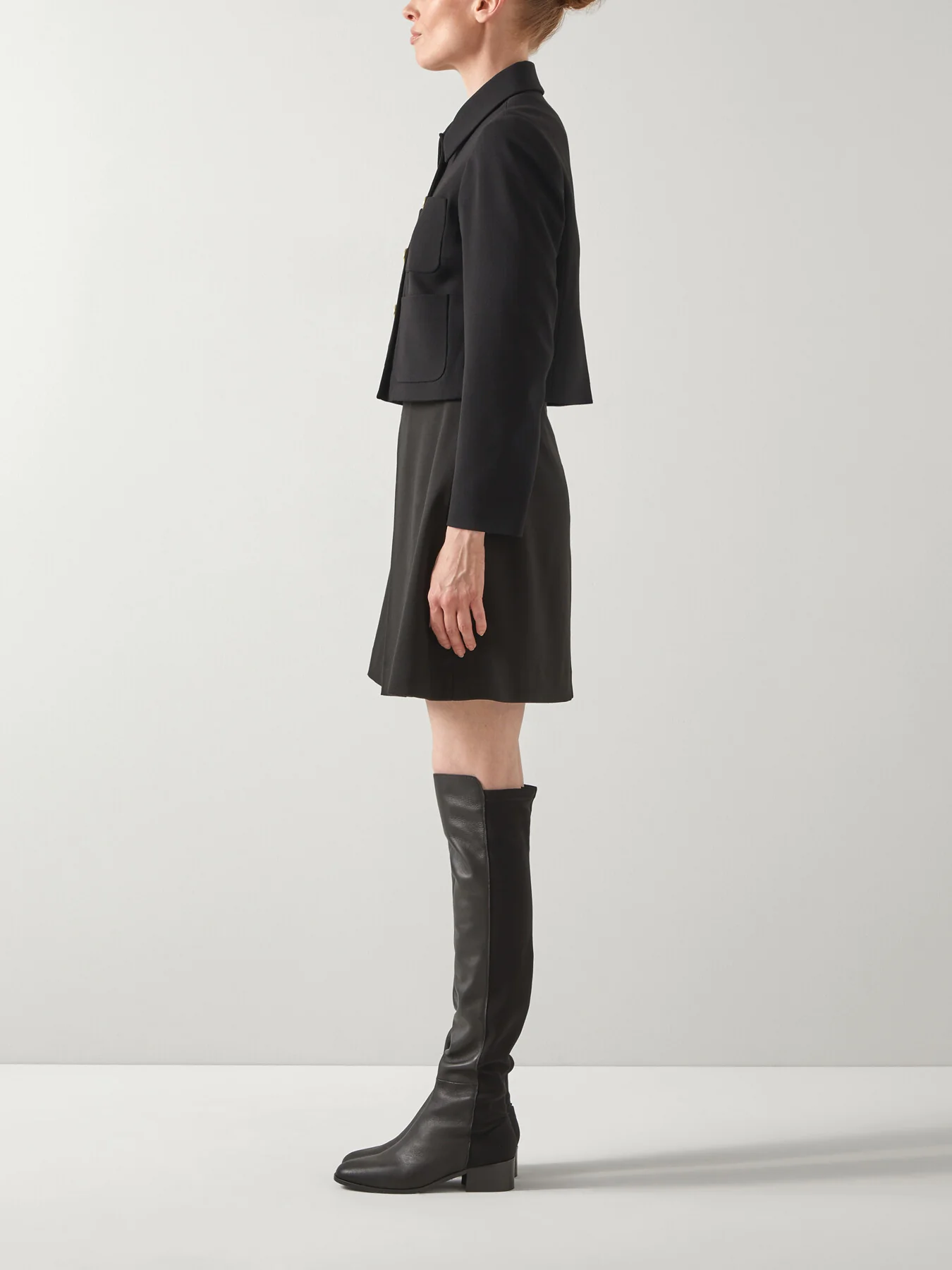 Halina Jacket With Gold Buttons - Image 5