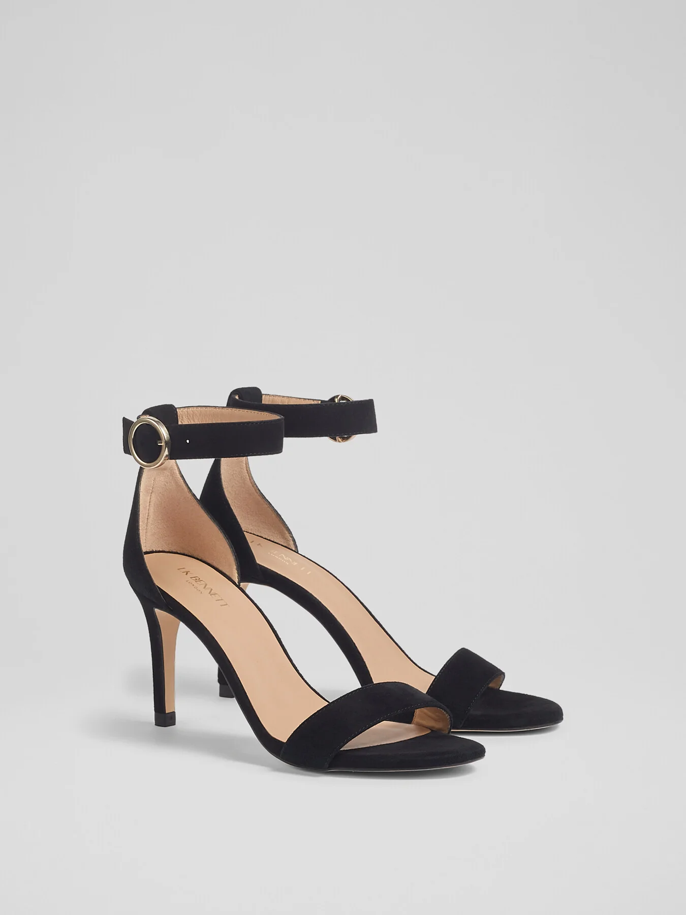 Ivy Suede Single Strap Sandals - Image 2