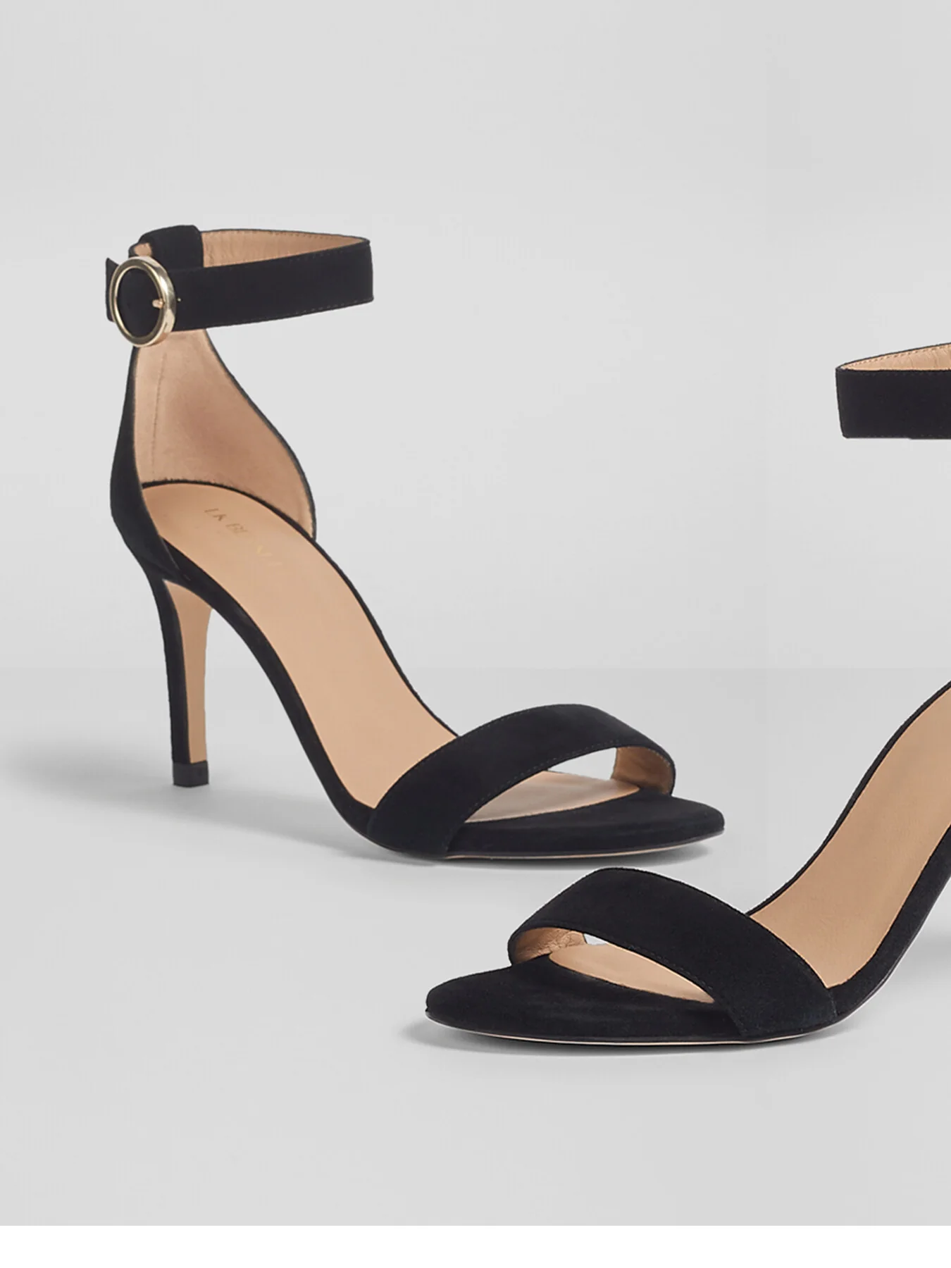 Ivy Suede Single Strap Sandals - Image 4