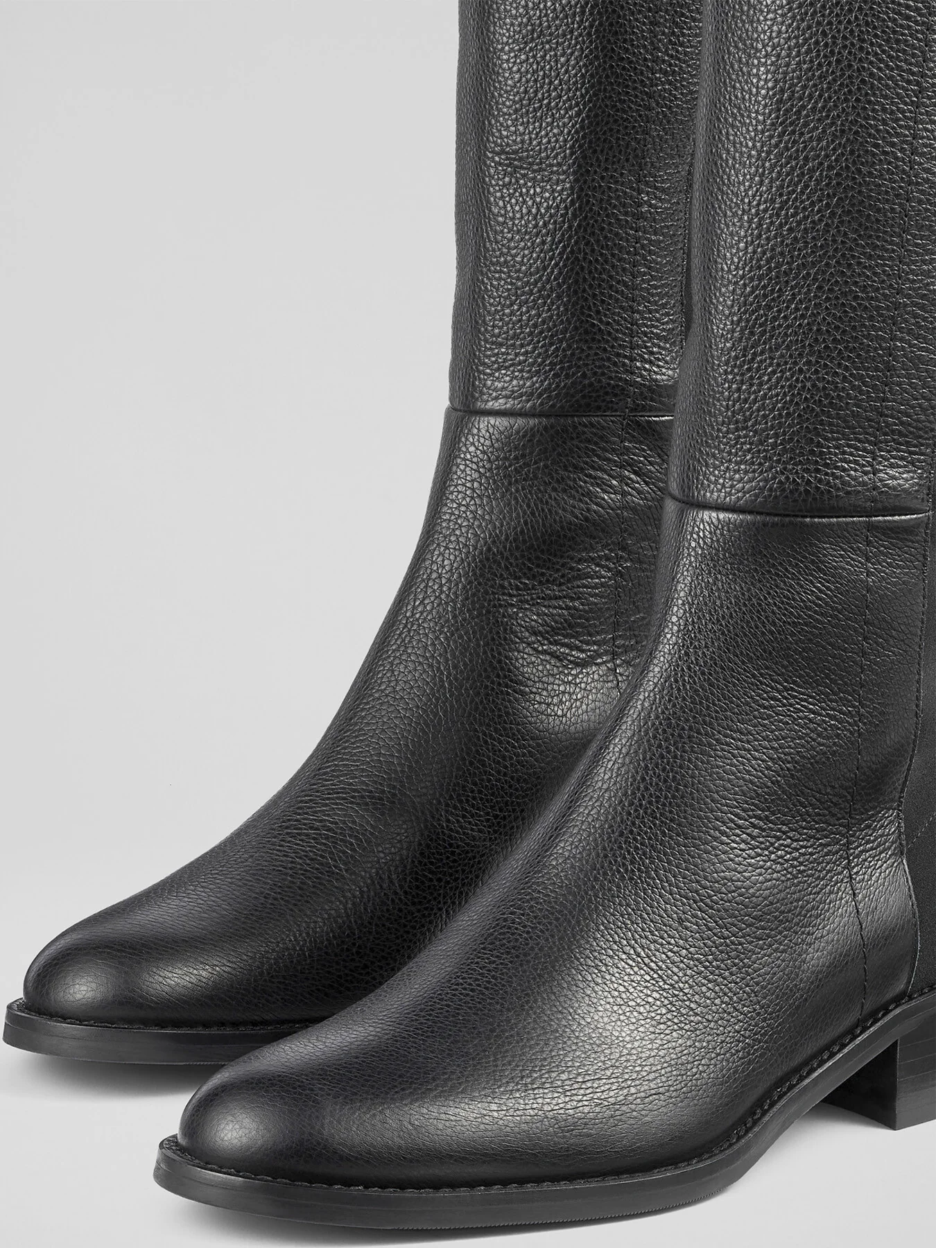 Tallis Half And Half Stretch Knee Boot - Image 3