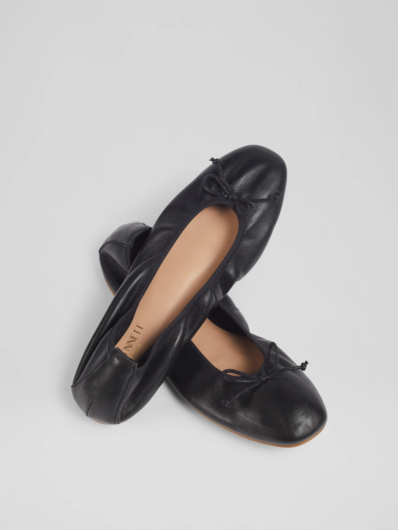 Trilly Leather Ballet Pumps - Image 3