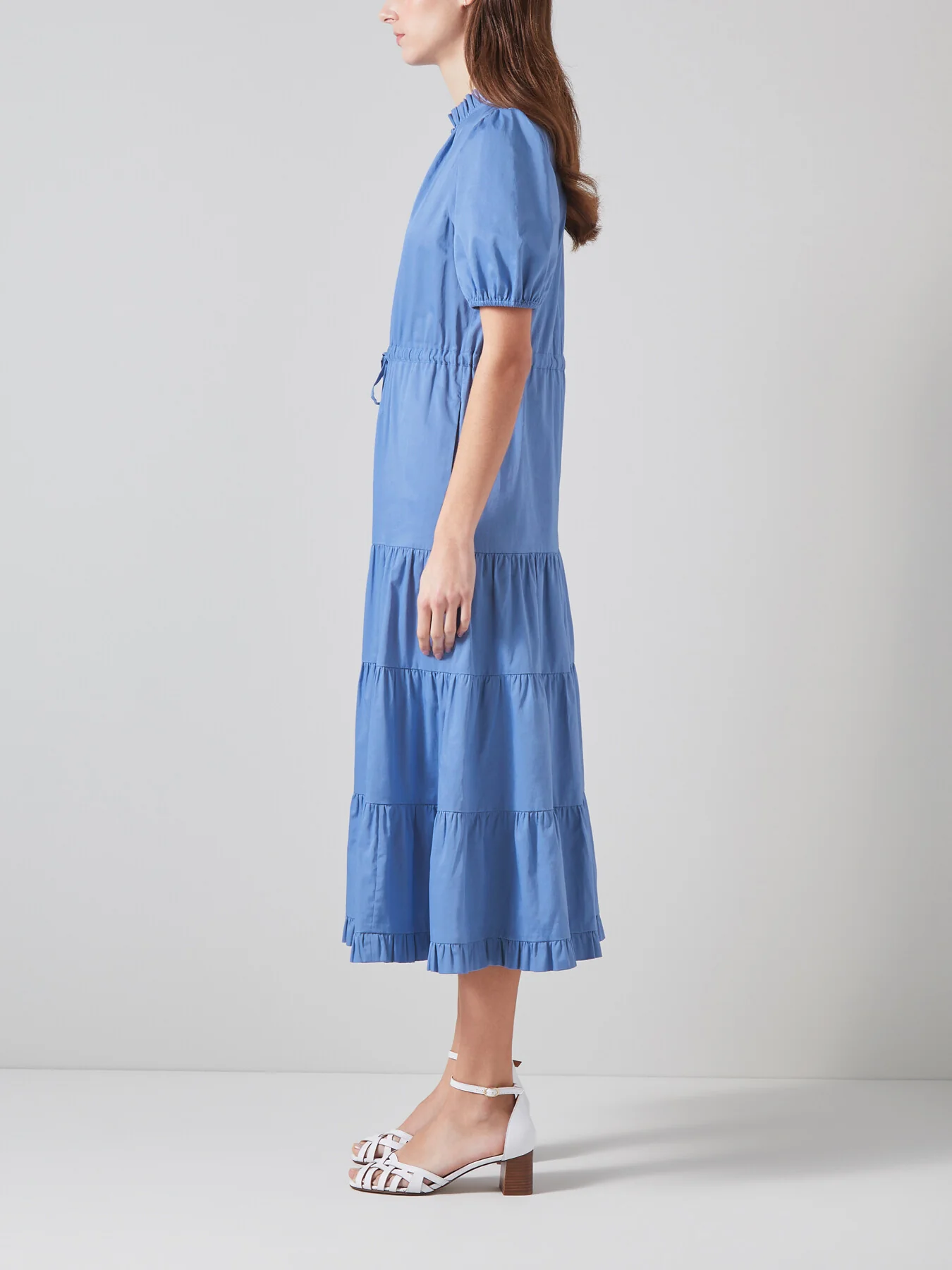 Hedy Organic Cotton Tiered Dress - Image 2
