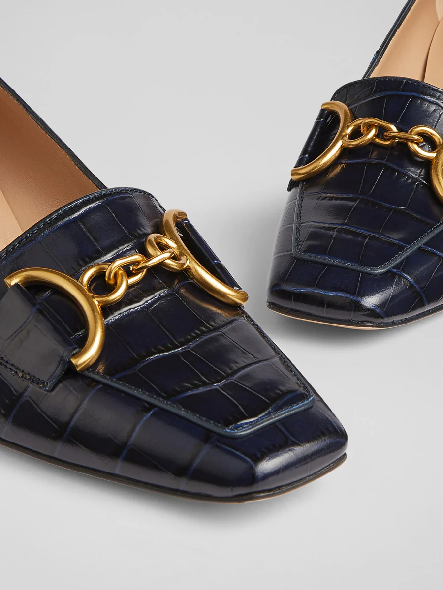Samantha Court Shoes Blue - Image 4