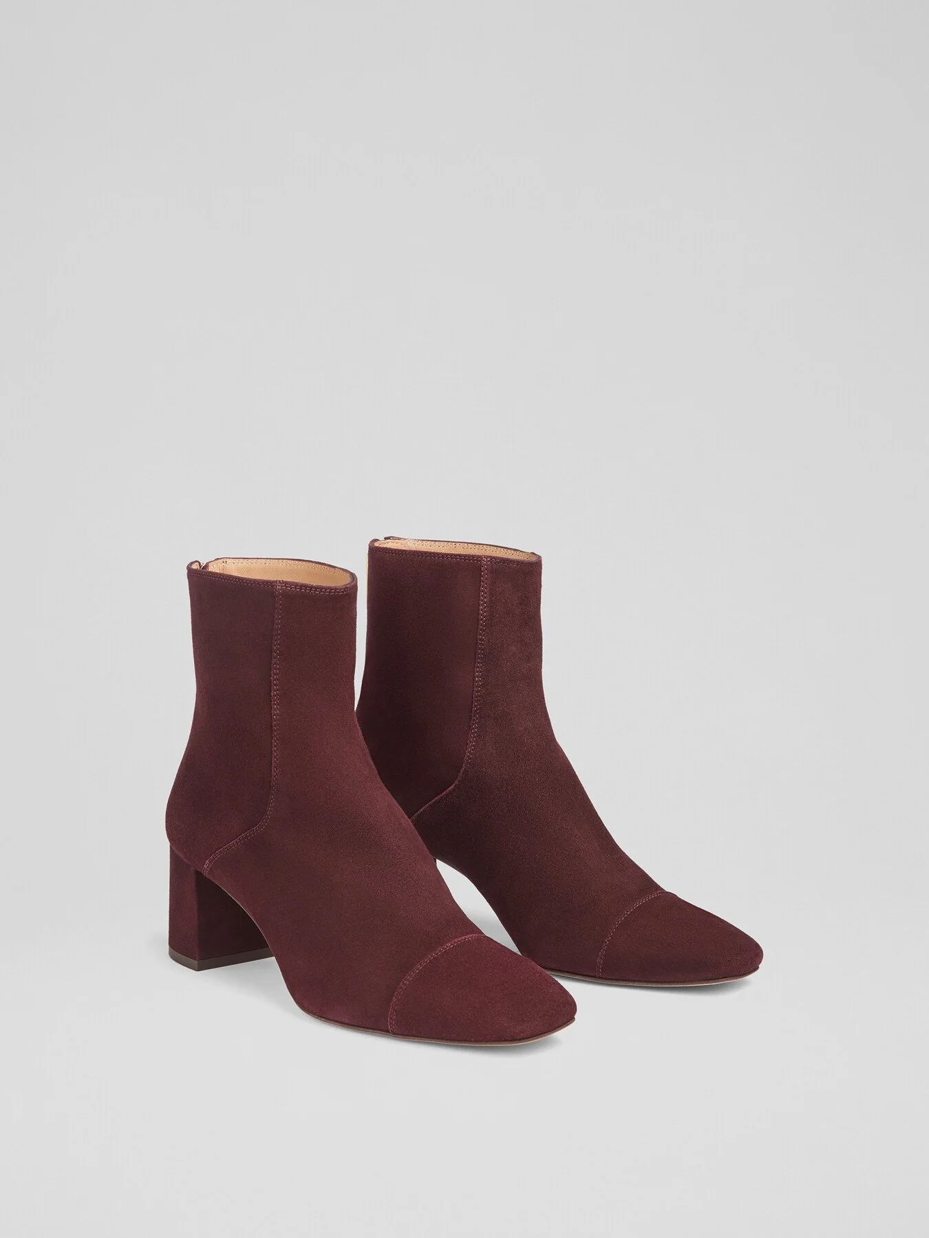 Maxine Bournville Toe Cap Block Heel Ankle Boot - Image 2