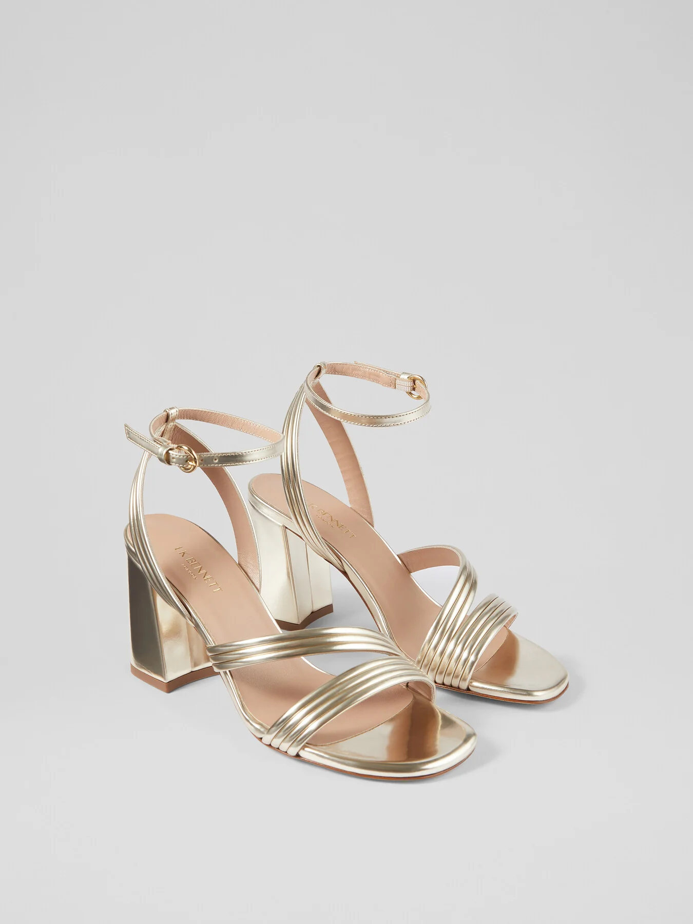 Edita Strap Block Heel - Image 2