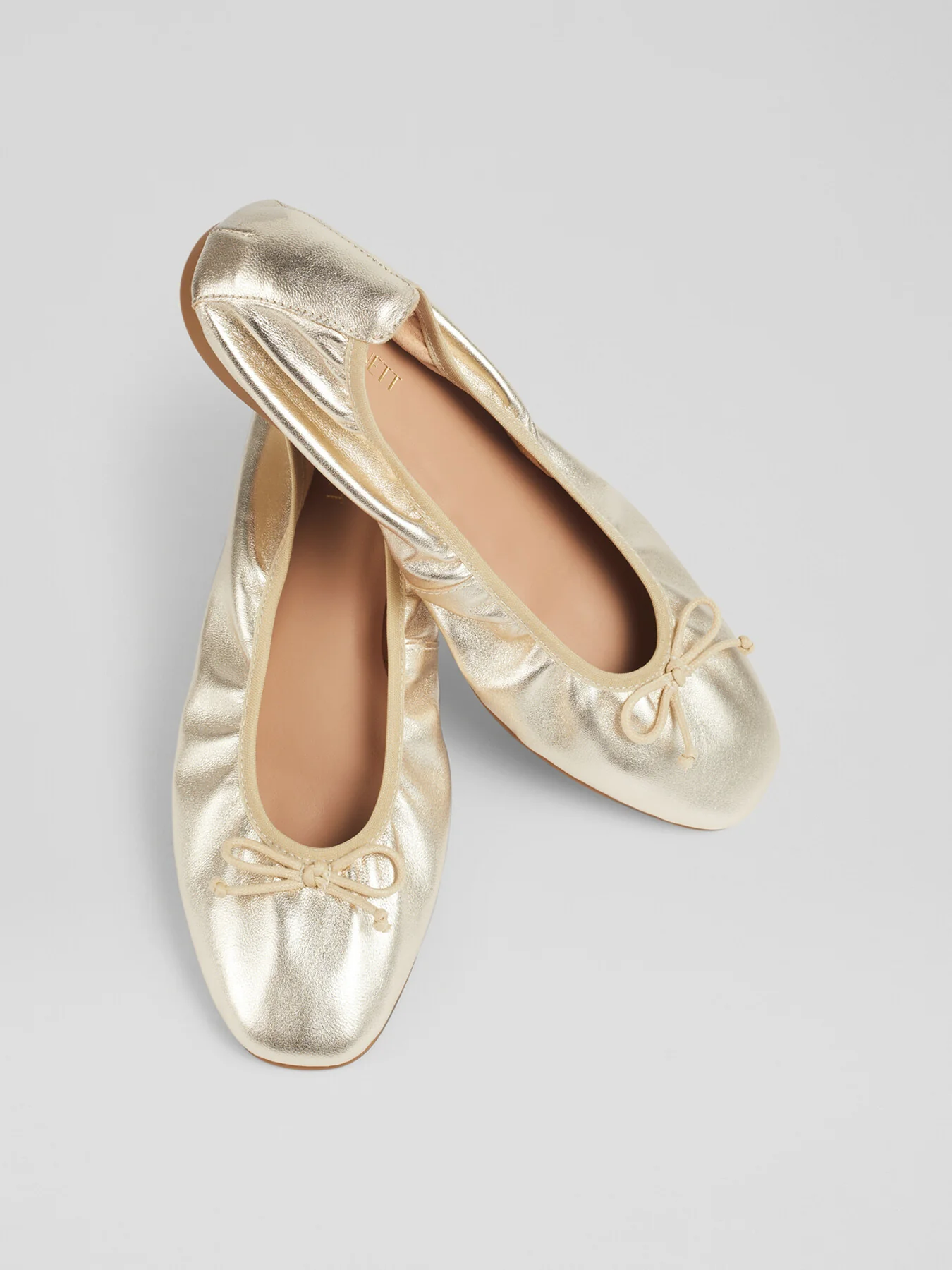 Trilly Glitter Ballet Pumps - Image 4