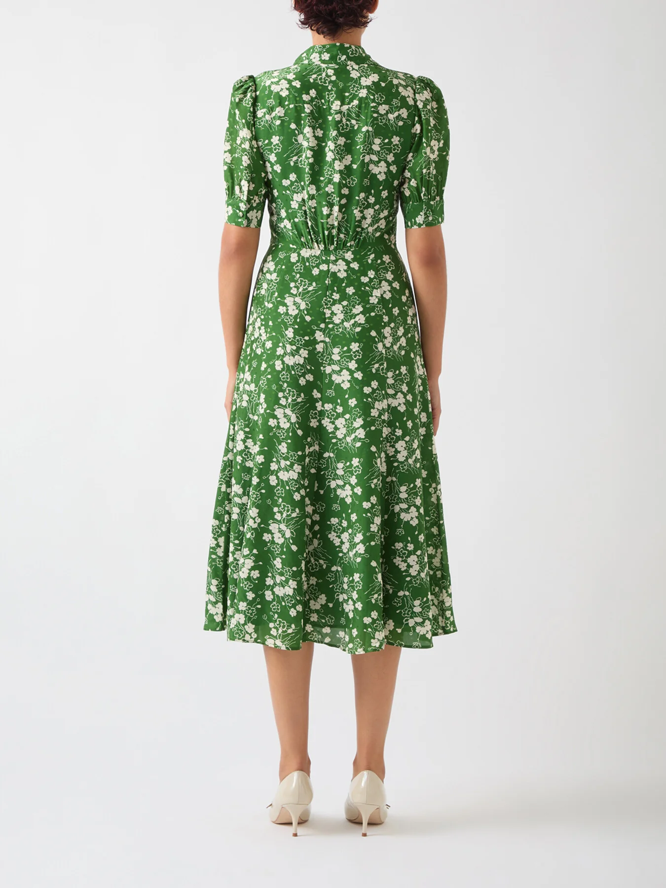 Sophie Treetop & Birch Wildflower Print Jacquard - Image 4