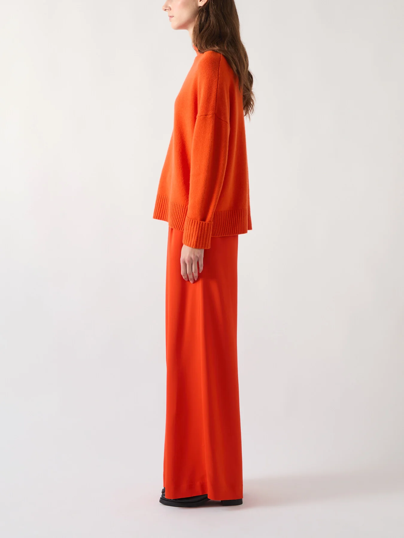 Leigh Knitted Mock Neck Sweater - Image 3
