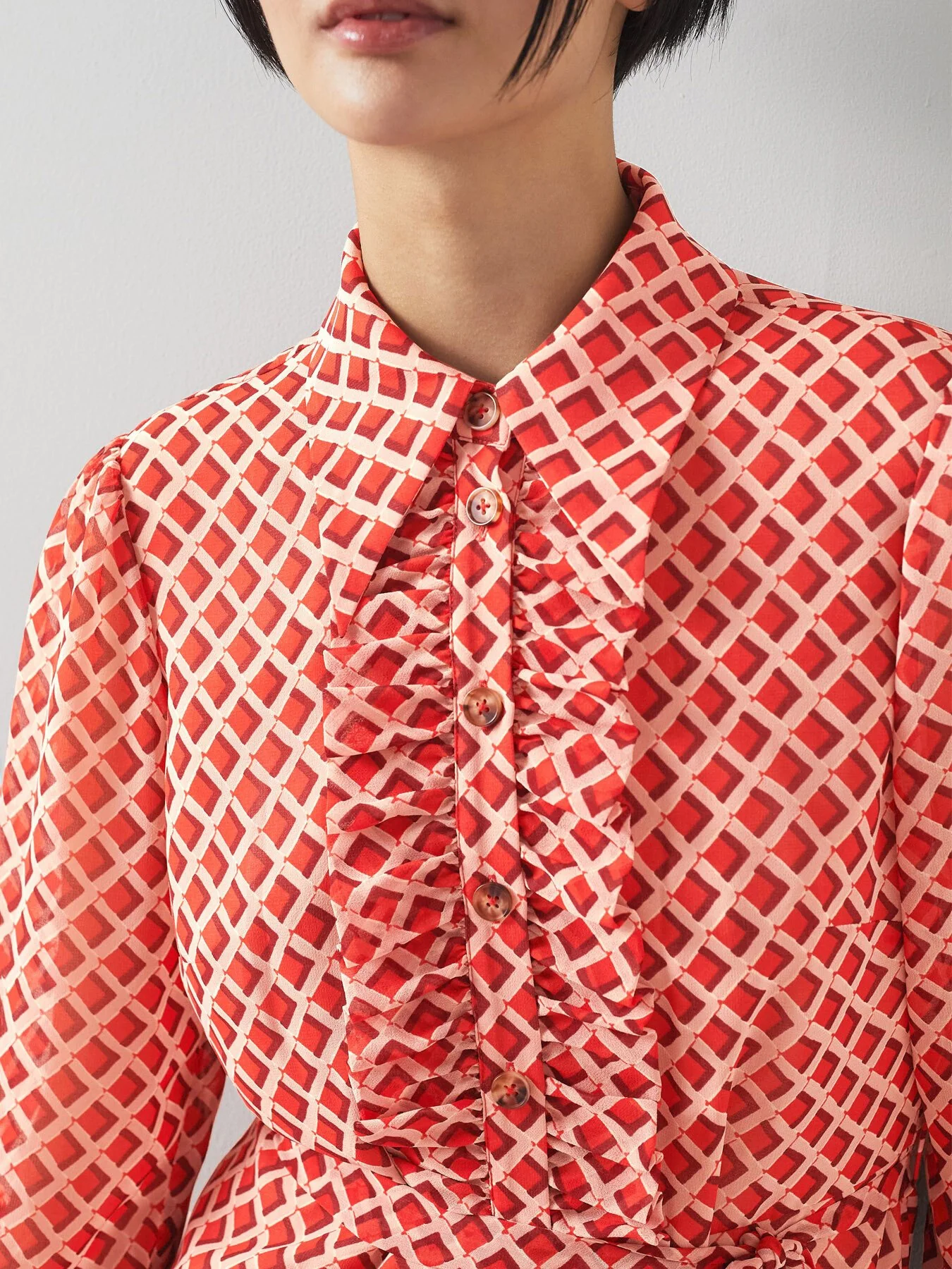 Ensor Graphic Print Shirt Dress - Image 3