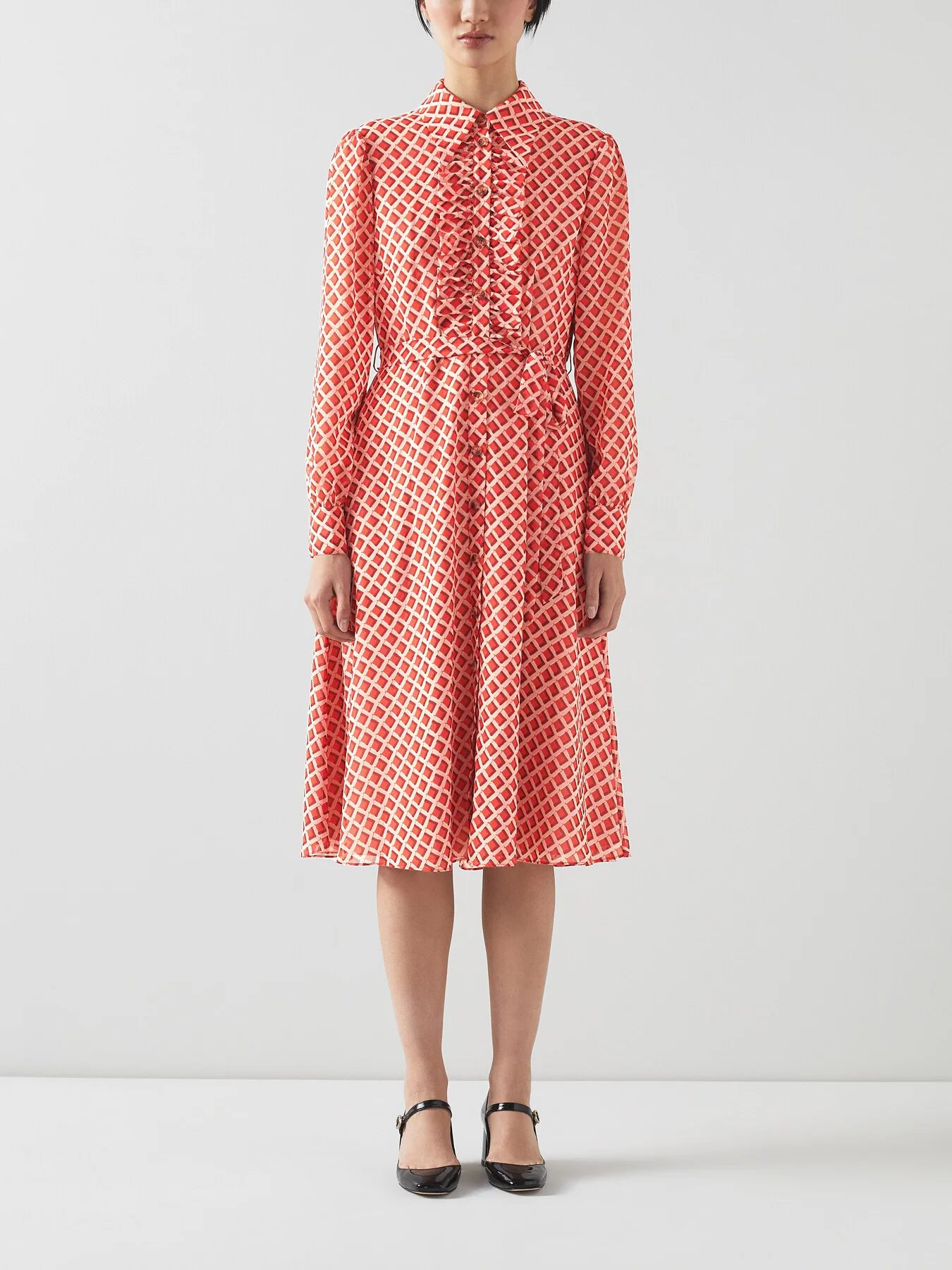 Ensor Graphic Print Shirt Dress - Image 4