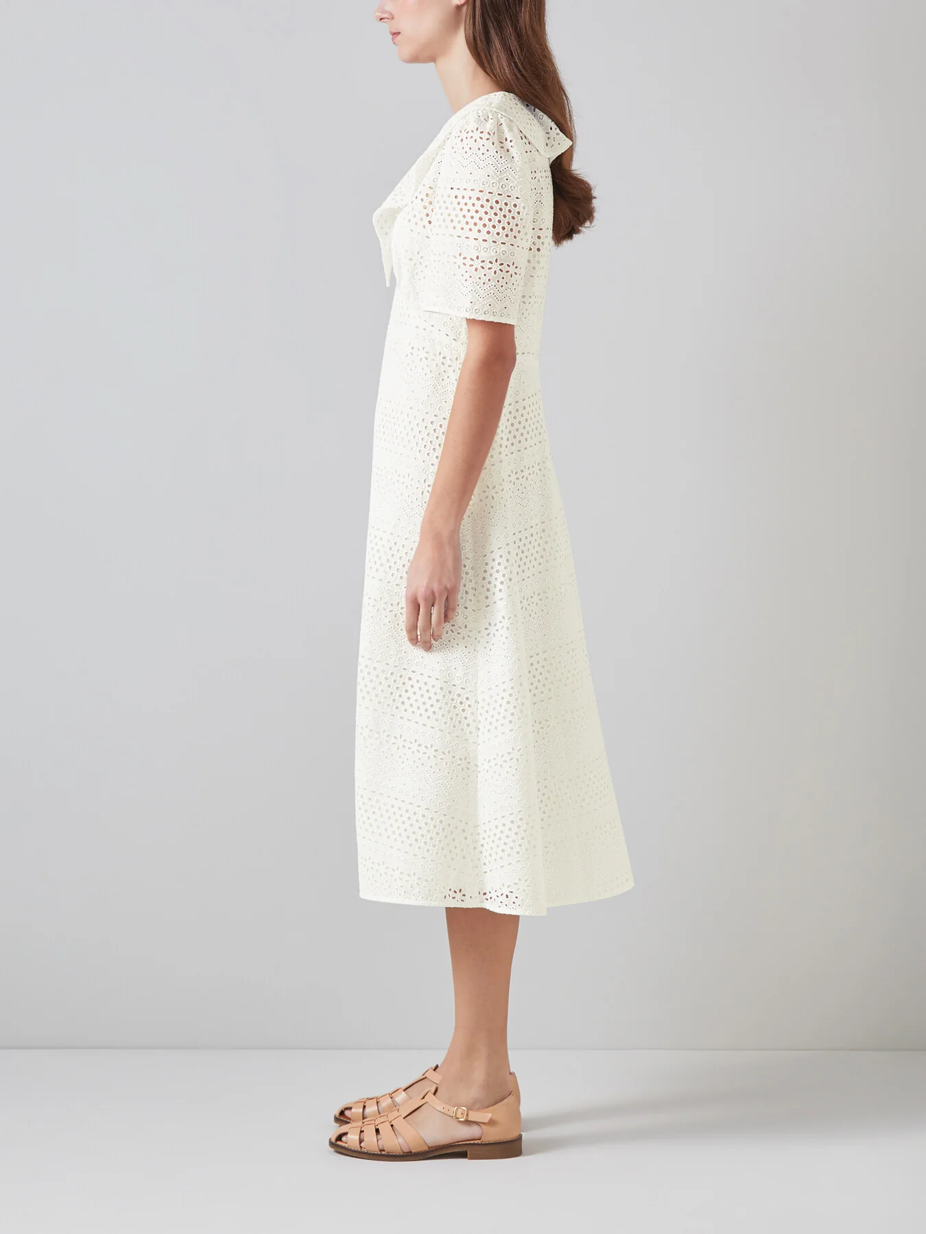 Ella Broderie Anglaise Dress - Image 2