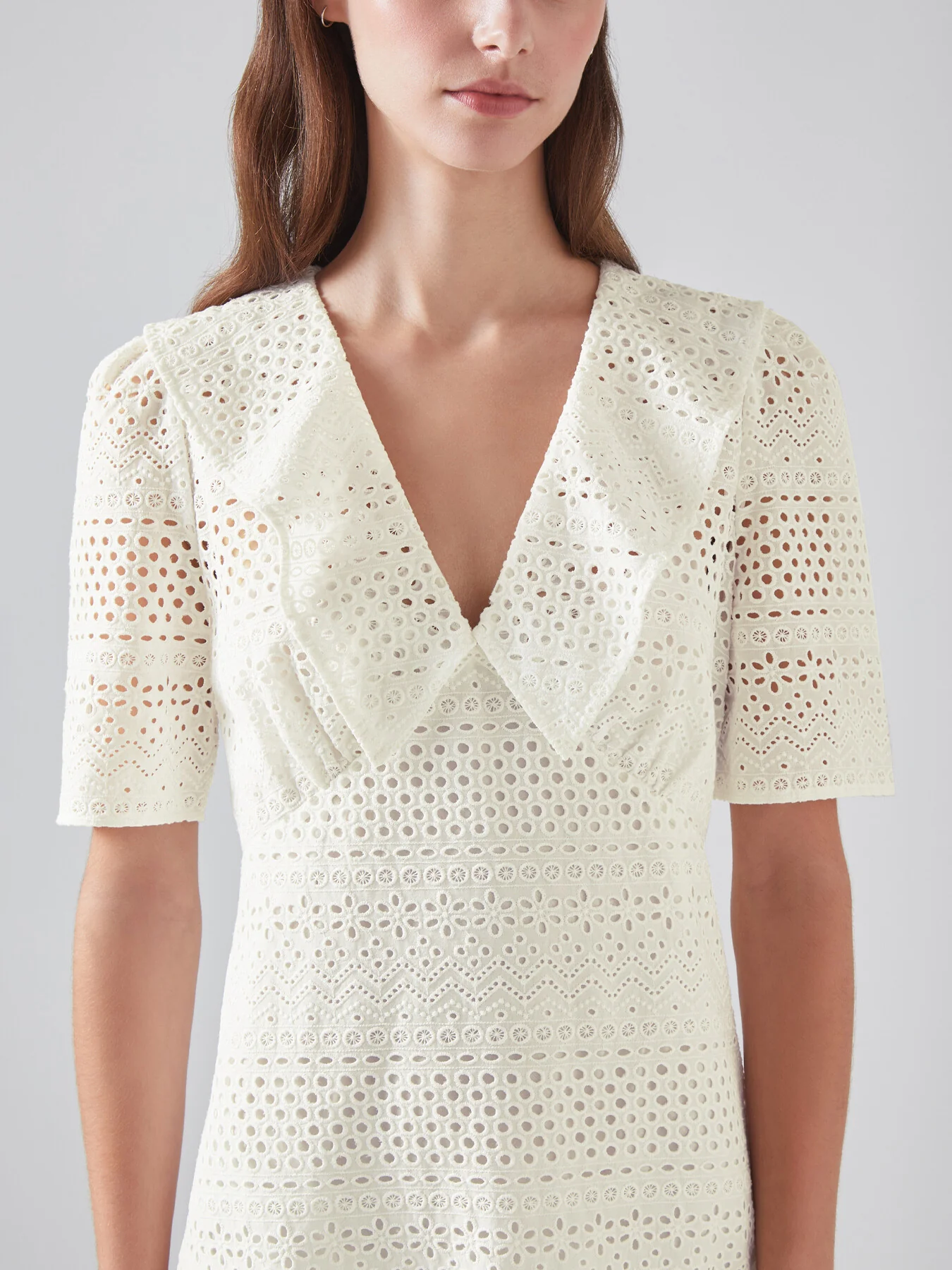 Ella Broderie Anglaise Dress - Image 3