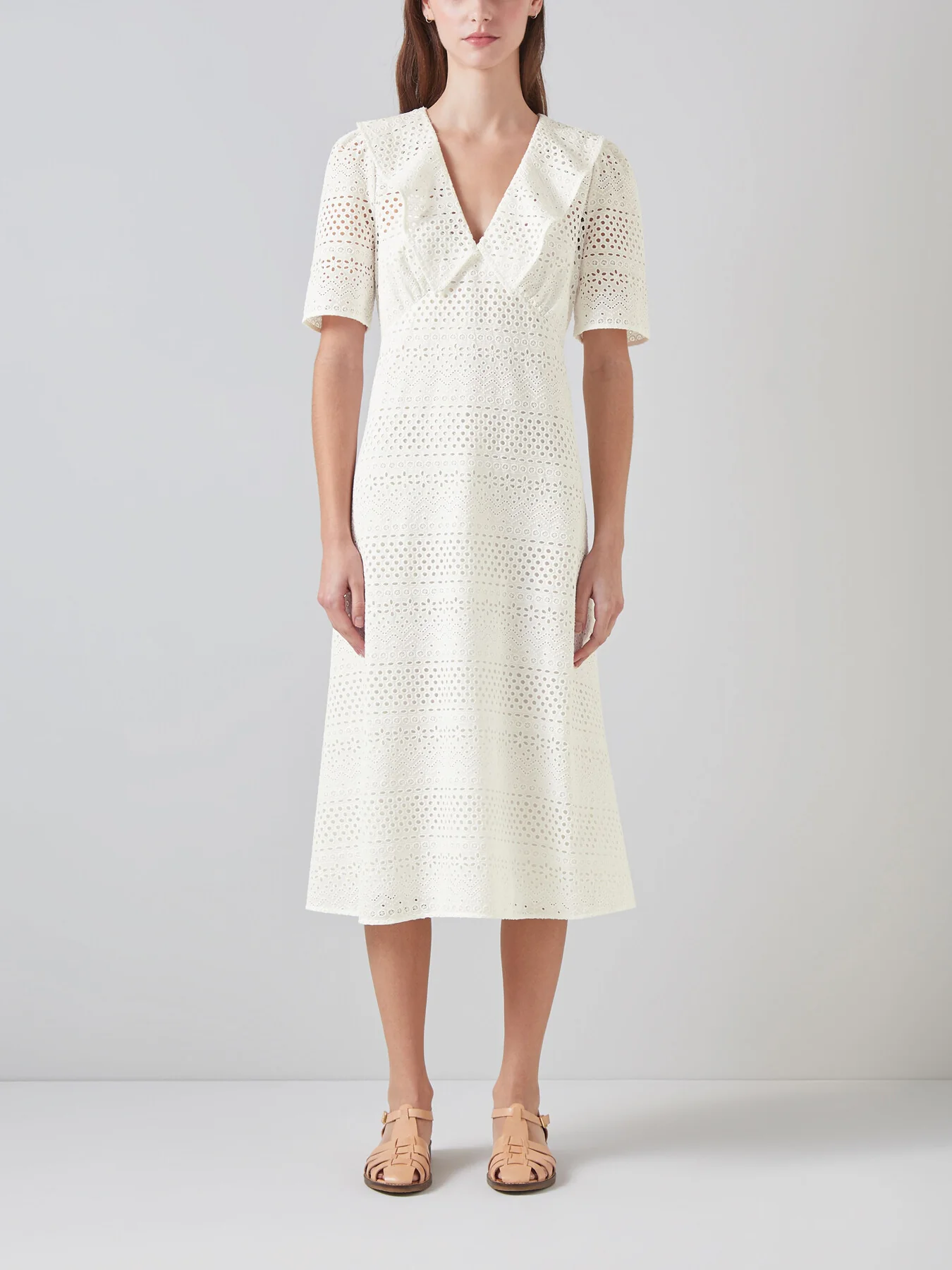 Ella Broderie Anglaise Dress - Image 4