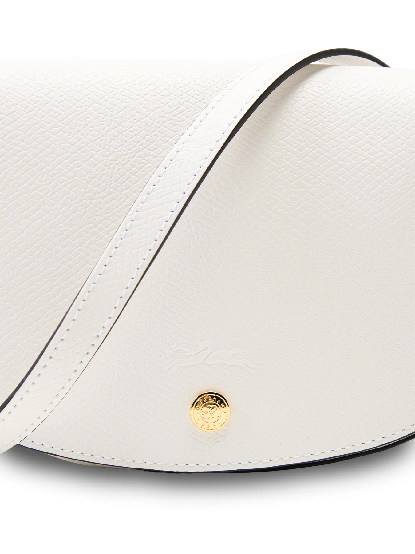 Epure Crossbody Small Bag White Leather - Image 5