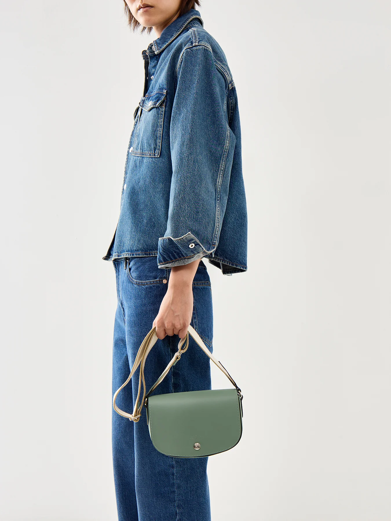 Epure Timeless Crossbody Small Bag Oregano - Image 2