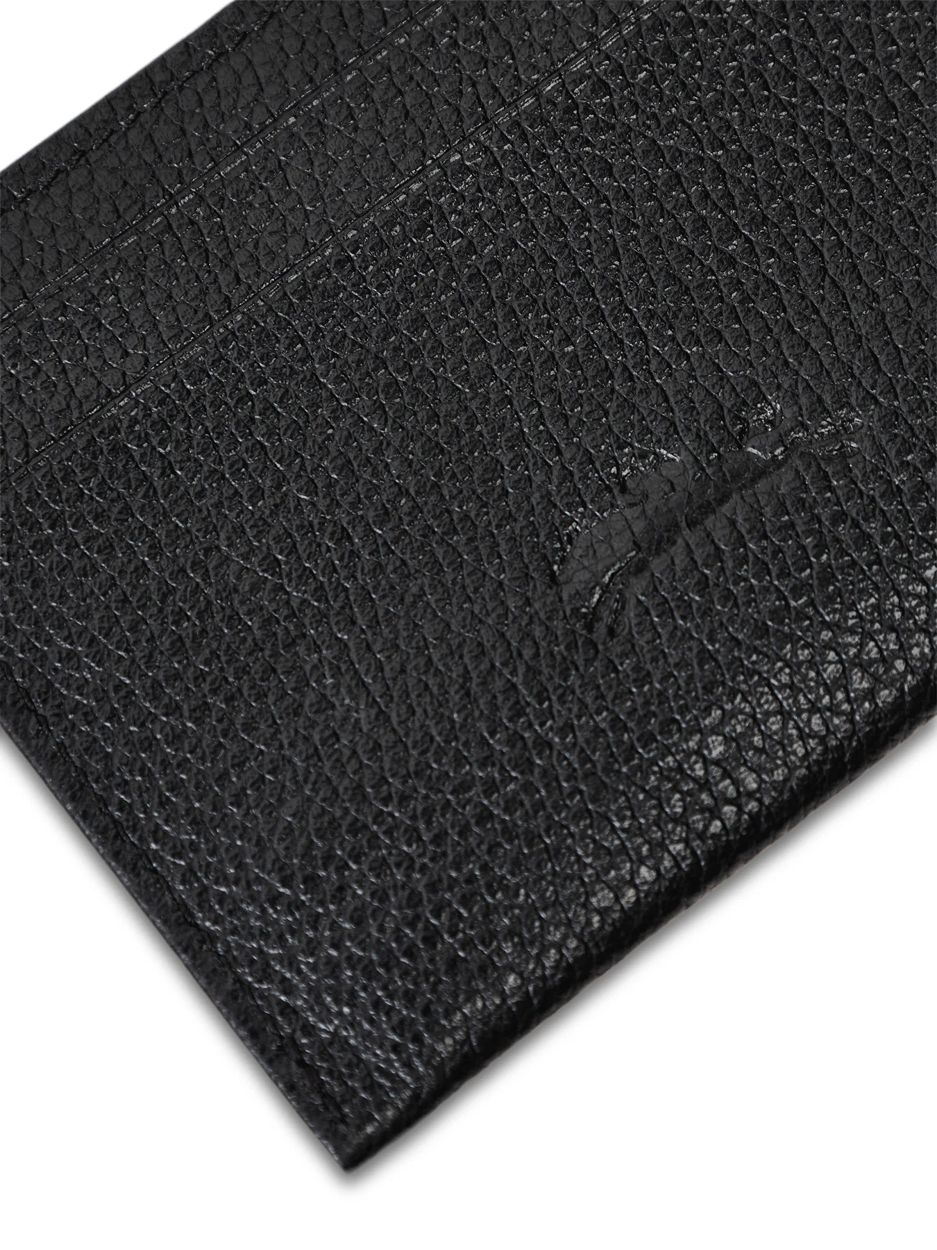 Le Foulonne Card Holder Black Leather - Image 3