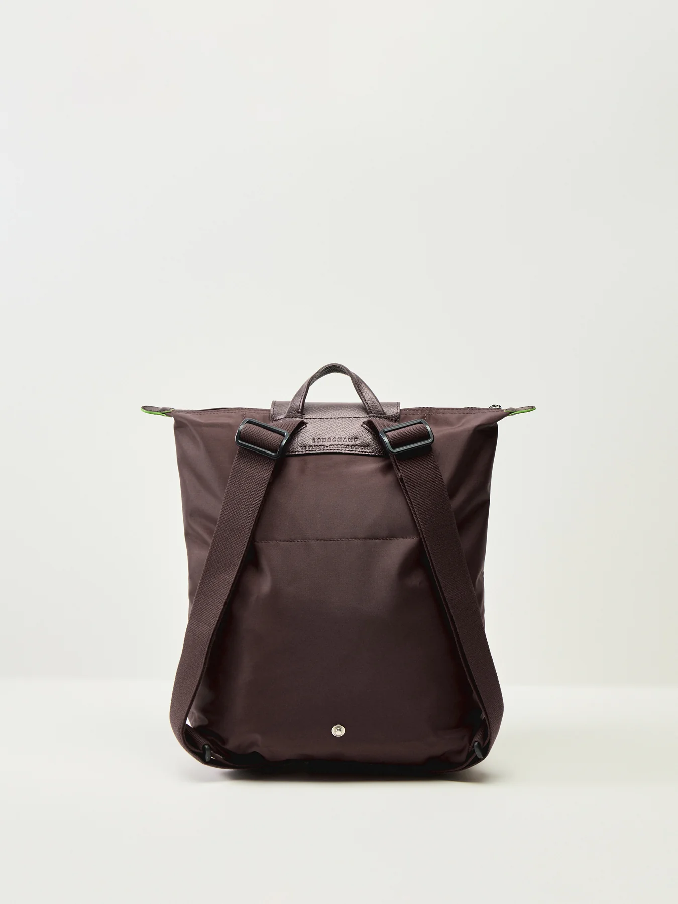 Le Pliage Green Medium Backpack Brown - Image 3