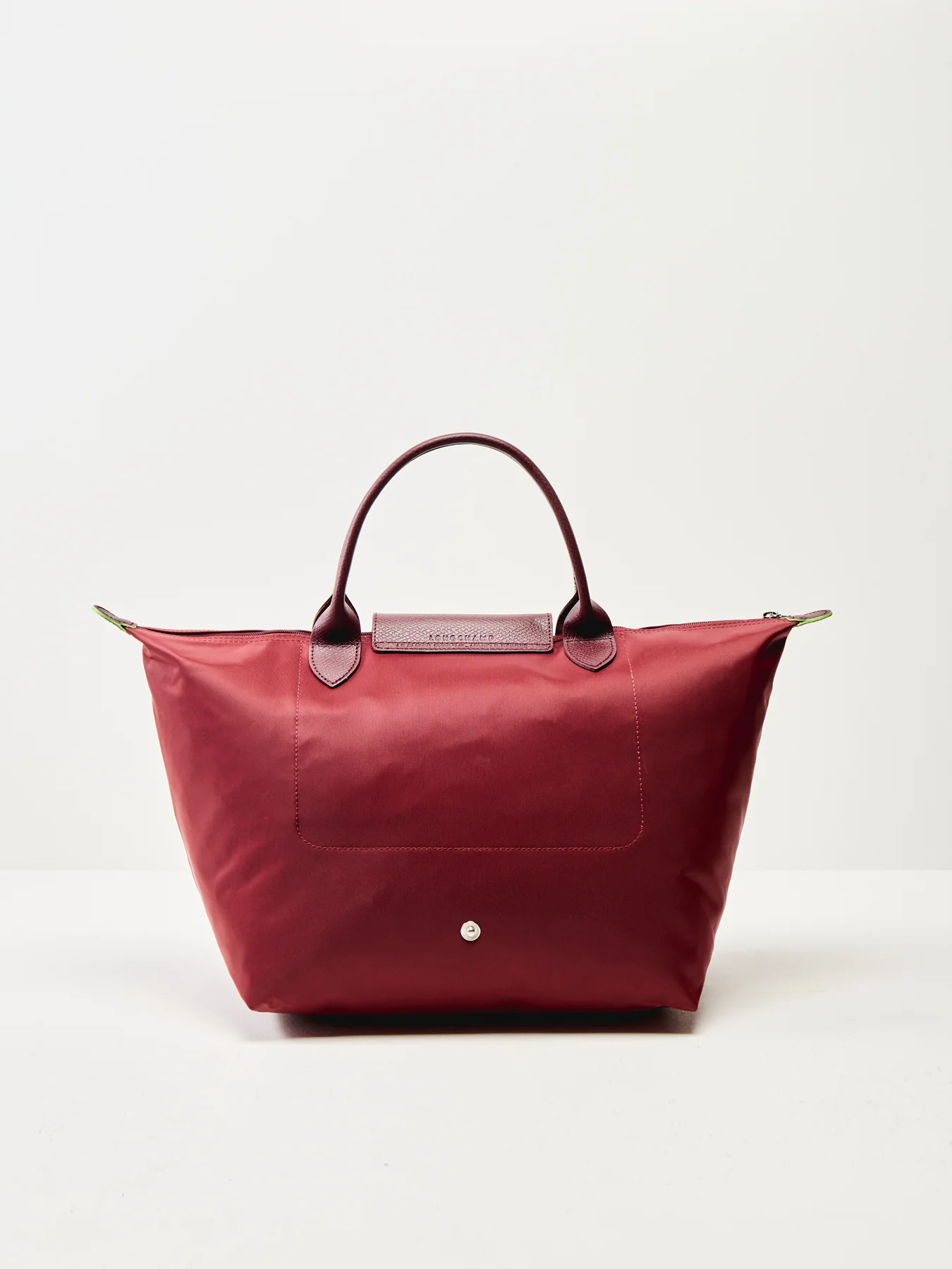 Le Pliage Green Medium Handbag Red - Image 3