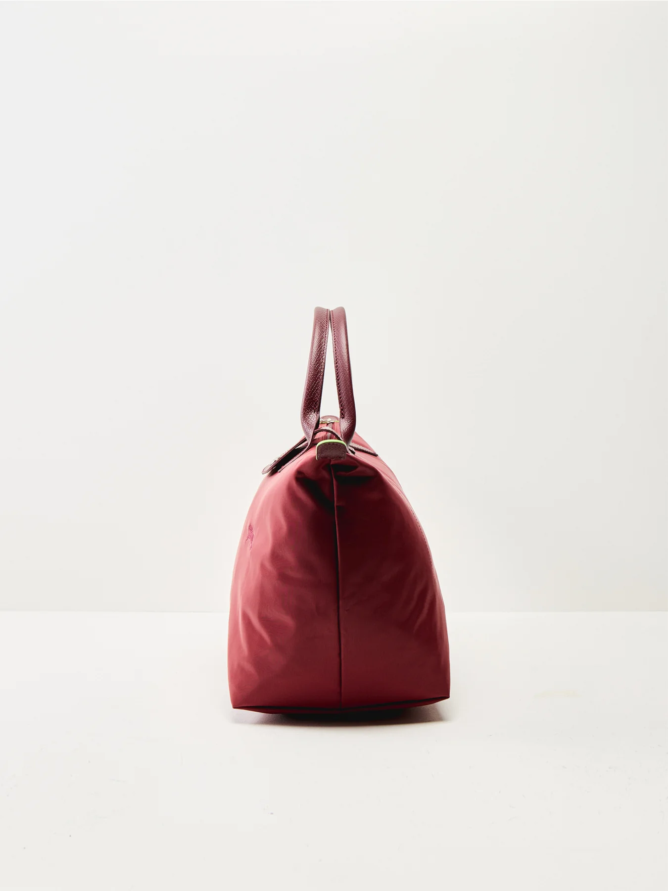 Le Pliage Green Medium Handbag Red - Image 4