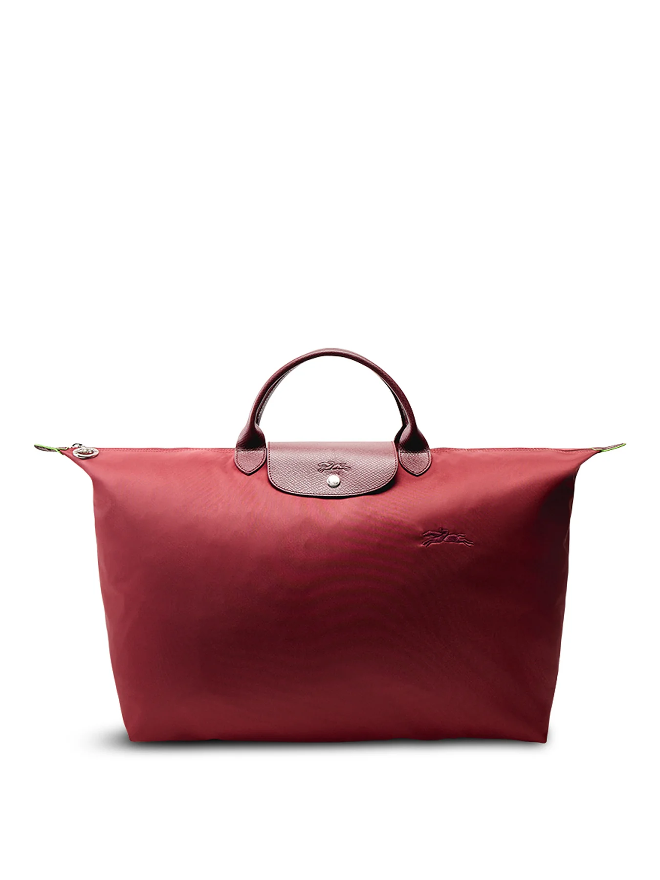 Le Pliage Green Travel Large Bag Pomegranate