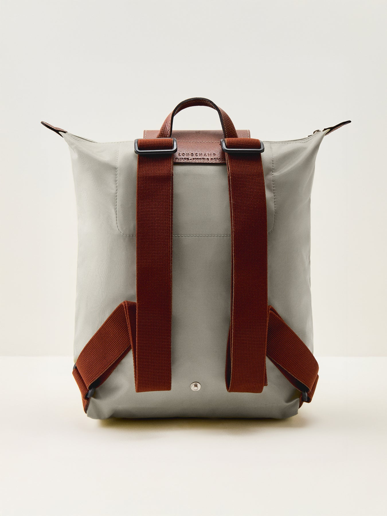 Le Pliage Original Medium Backpack Grey - Image 3