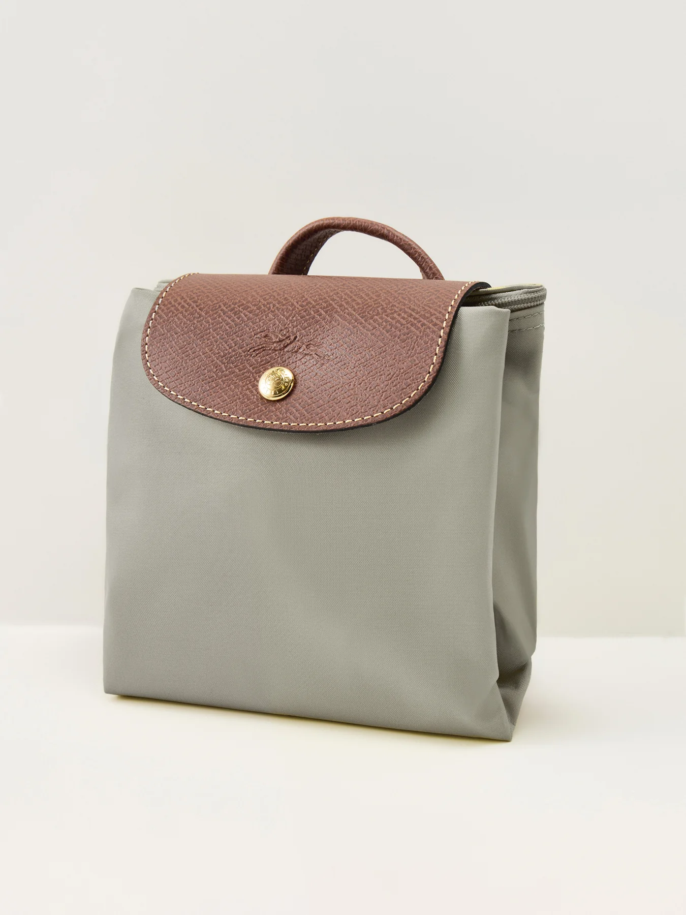 Le Pliage Original Medium Backpack Grey - Image 5