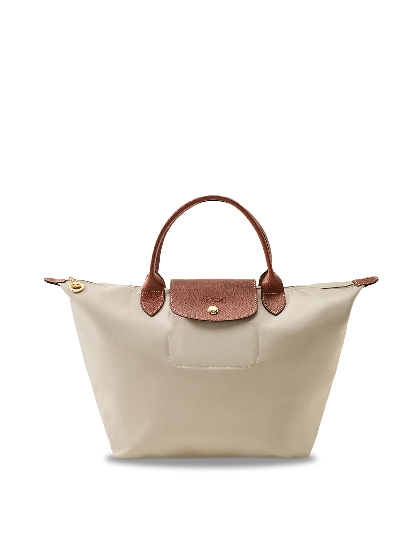 Le Pliage Original Medium Handbag Galet