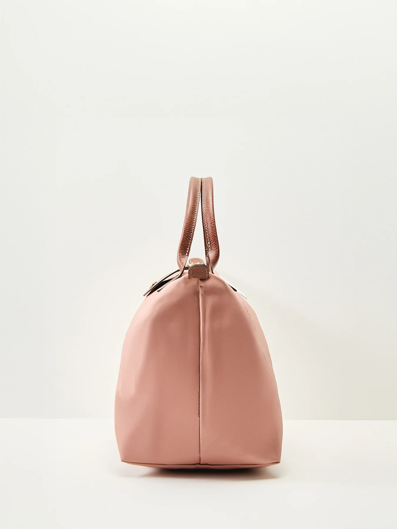 Le Pliage Original Medium Handbag Pink Tea Recycle - Image 4