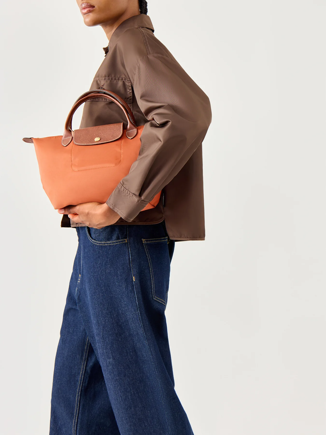 Le Pliage Original Handbag Small Brick - Image 2
