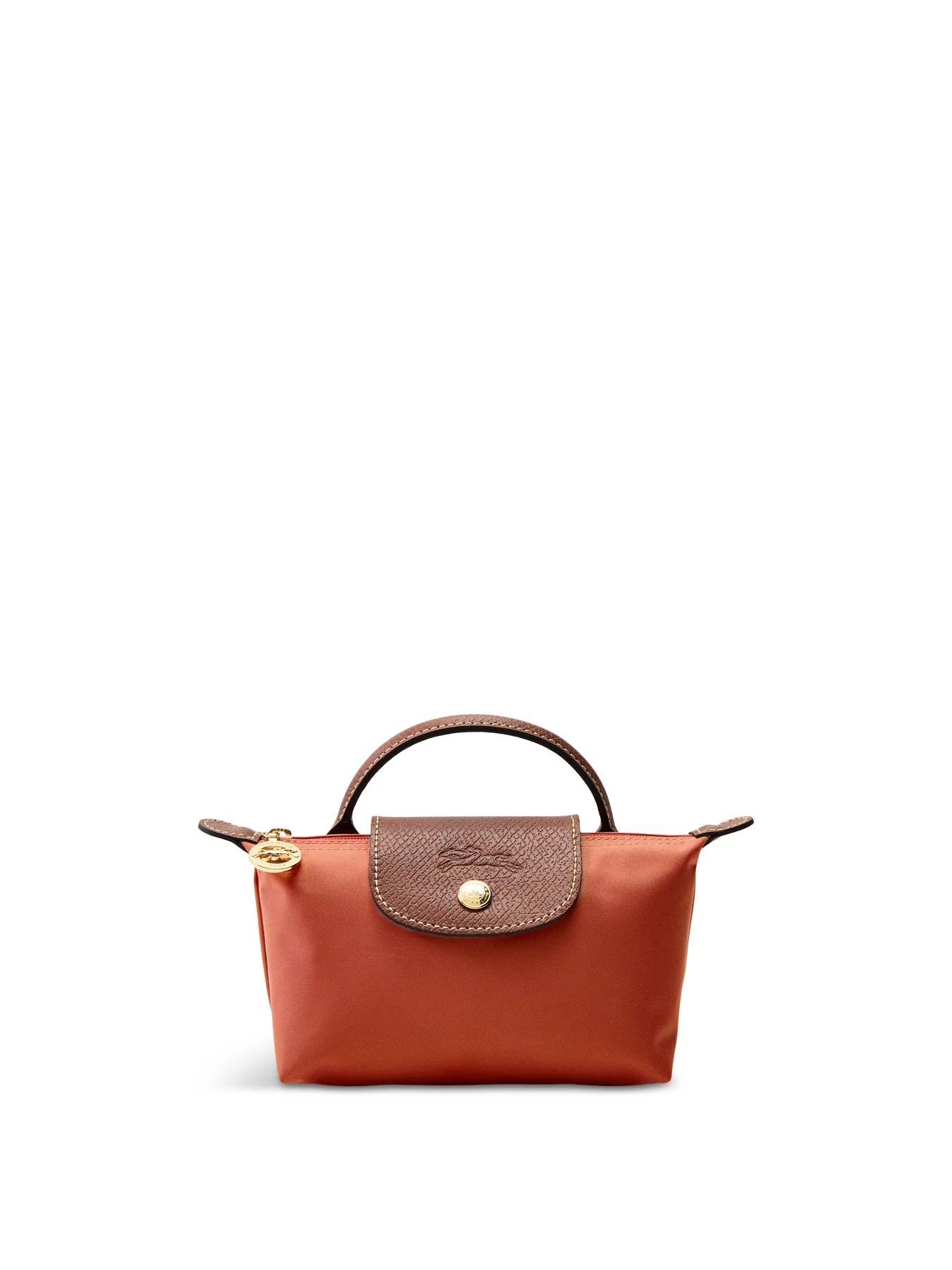 Le Pliage Original Pouch Tomato Recycled Canvas