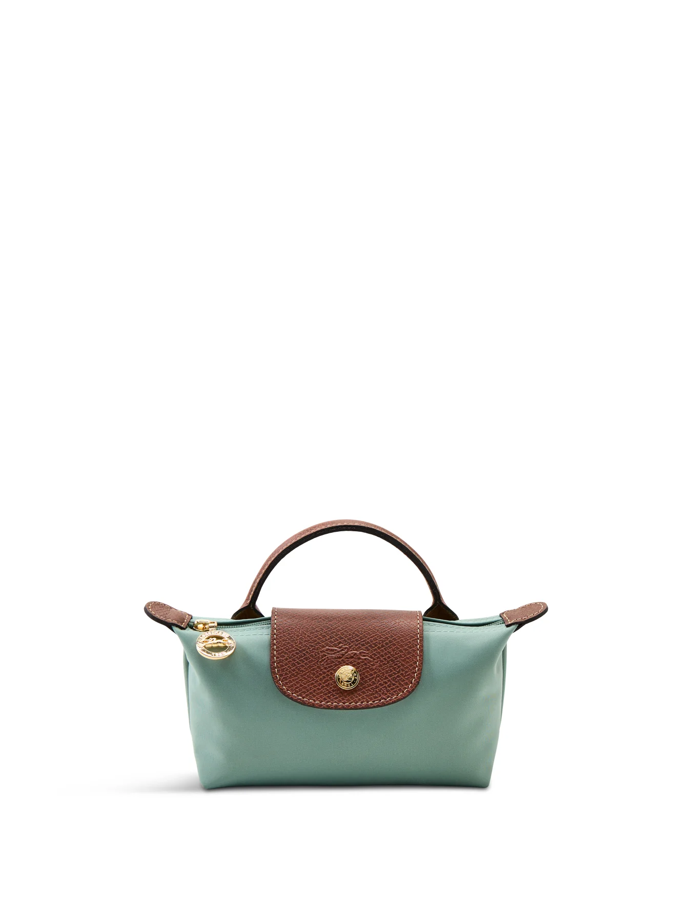 Le Pliage Original Pouch Celadon Recycled Canvas