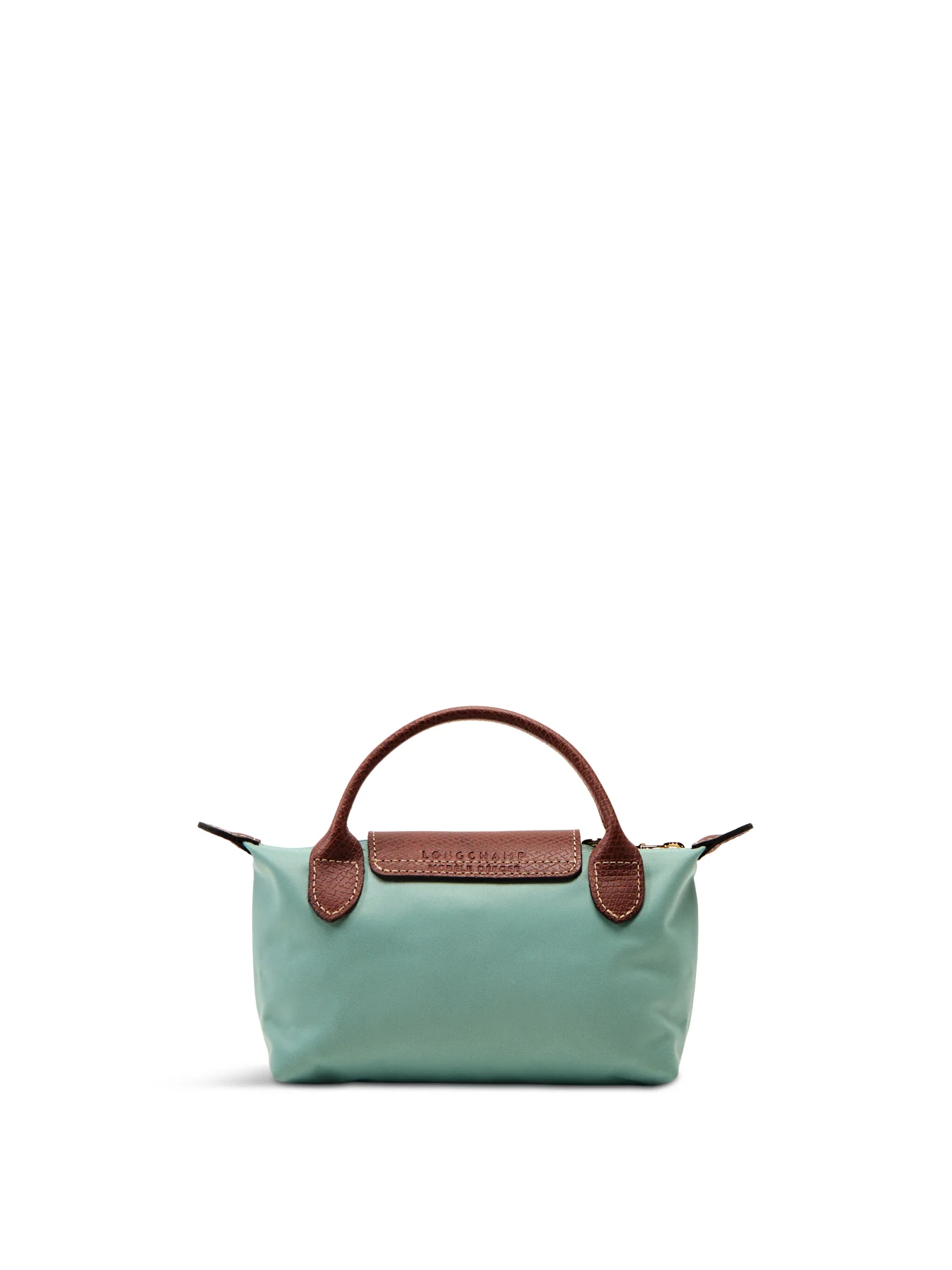 Le Pliage Original Pouch Celadon Recycled Canvas - Image 3