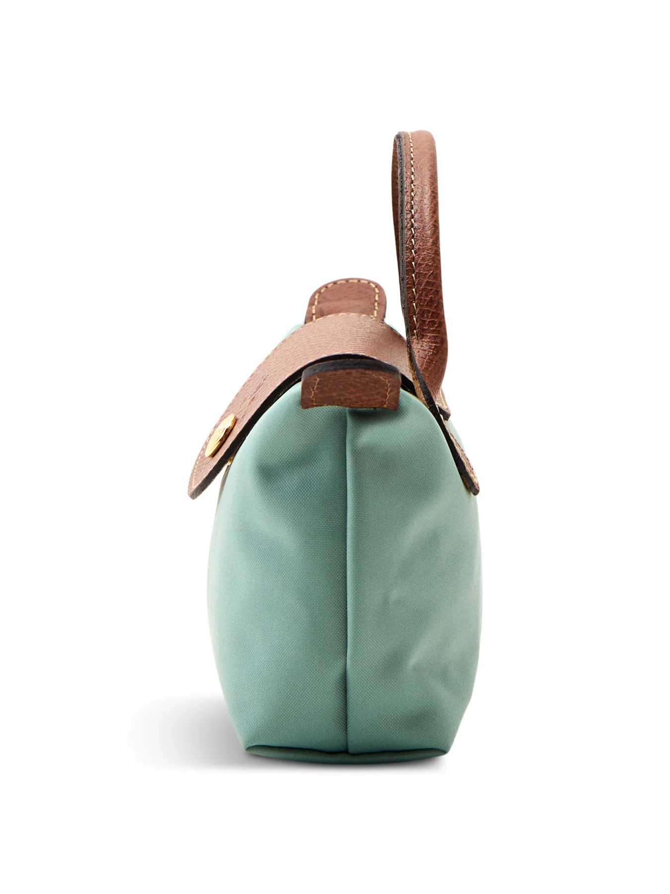 Le Pliage Original Pouch Celadon Recycled Canvas - Image 4